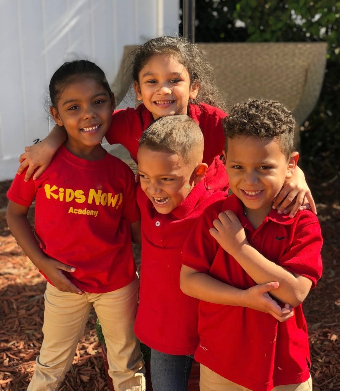 Children working together during a classroom activity