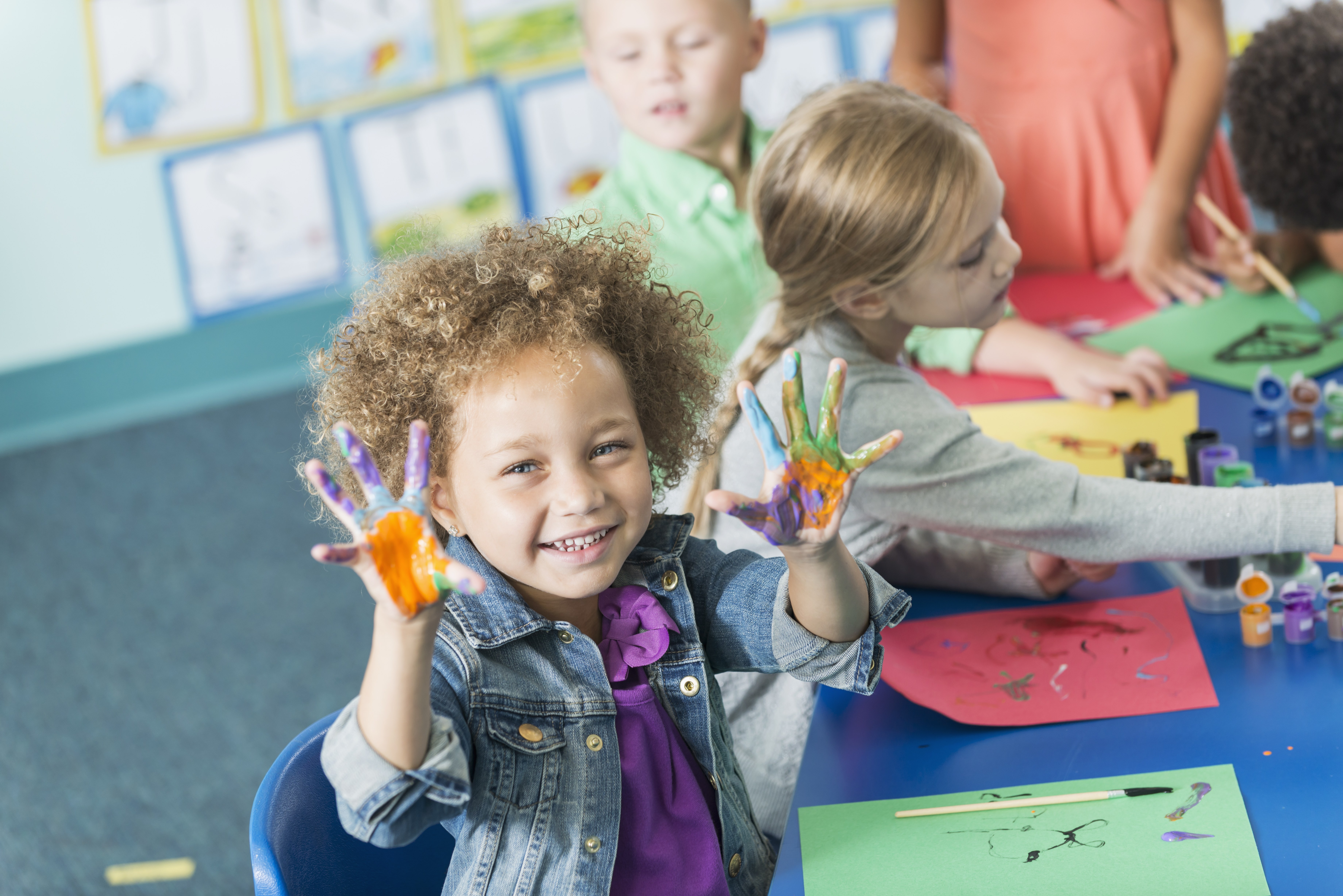 Early Pre-K learning at Kids Now Academy