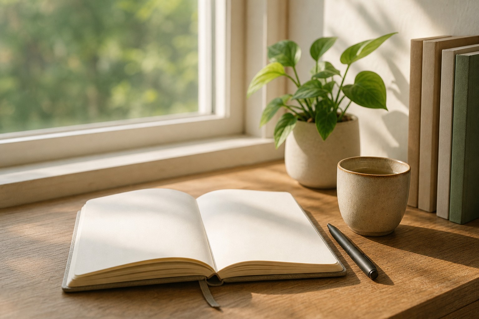 Quiet, supportive setting for reflection and personal growth