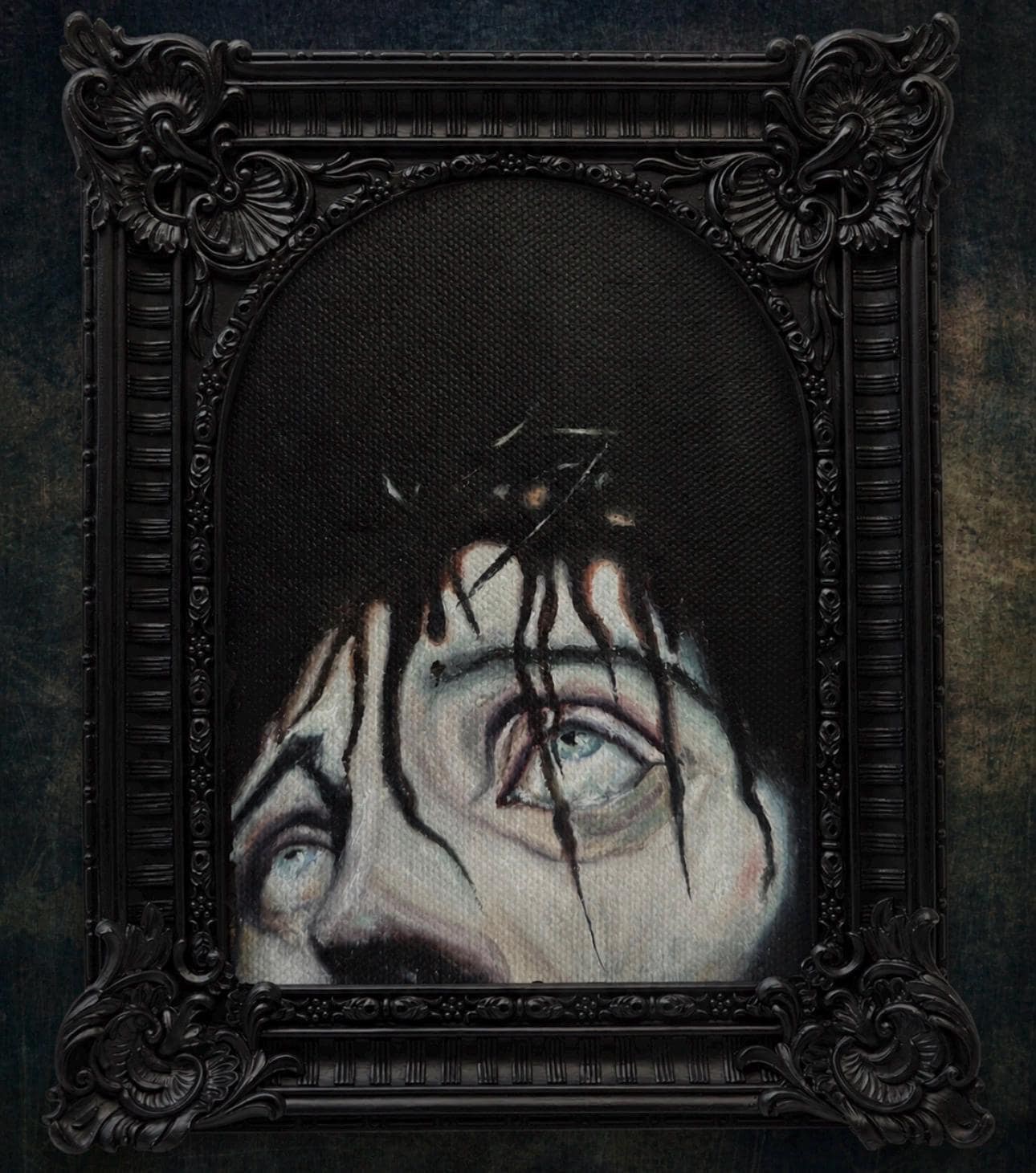 Gothic Jesus On Oil