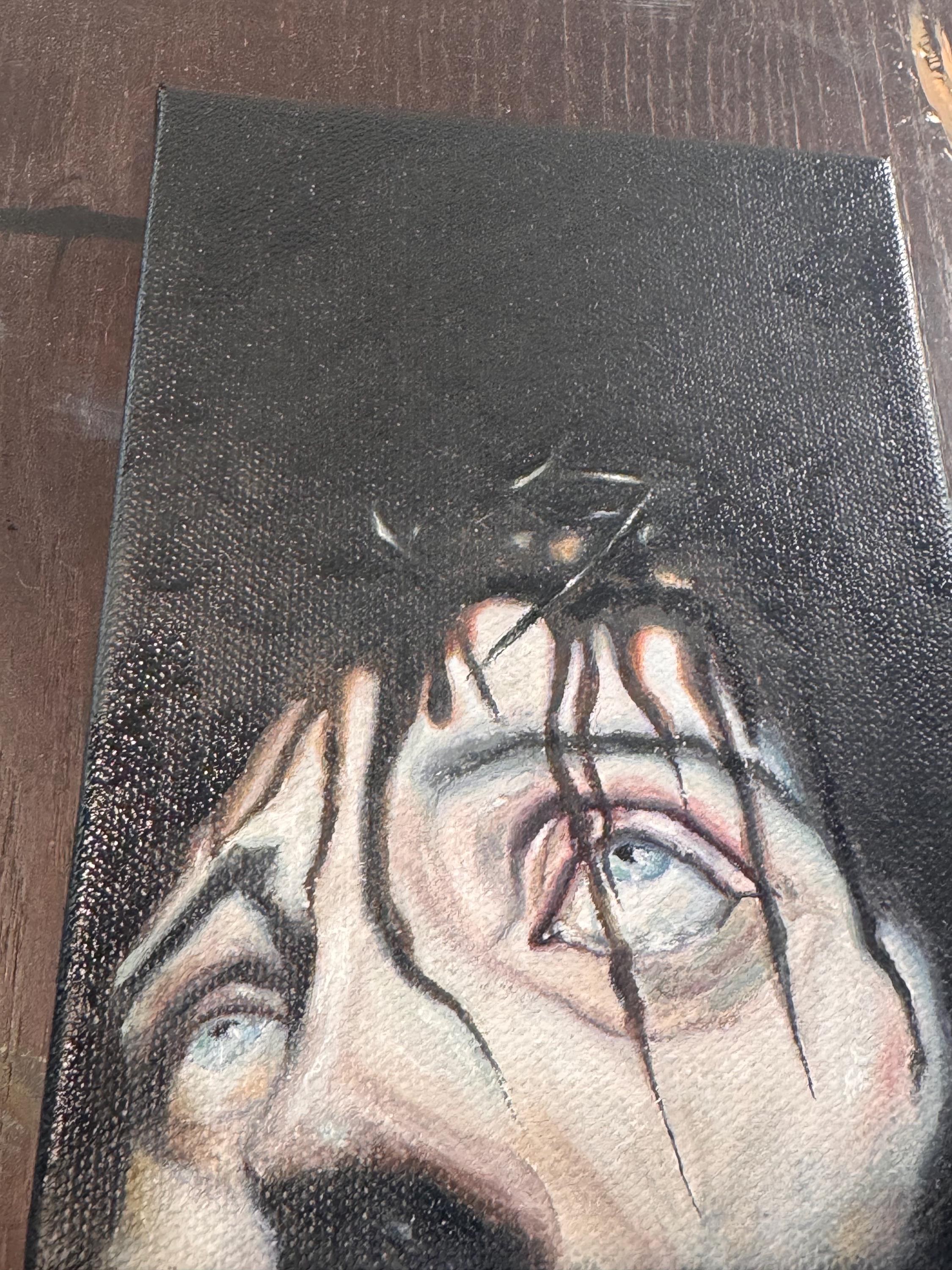 Gothic Jesus On Oil