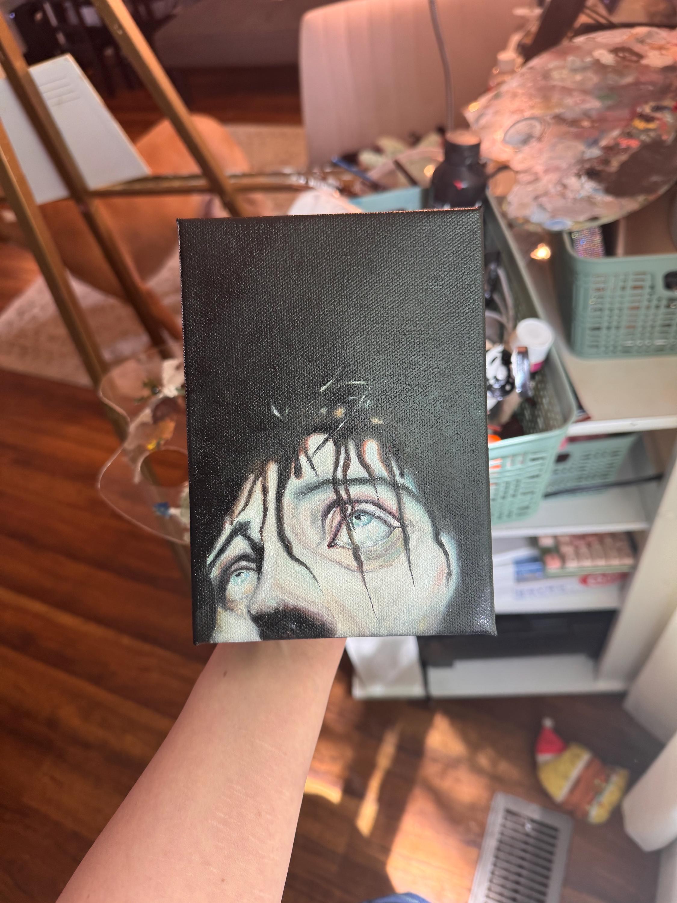 Gothic Jesus On Oil, view 5