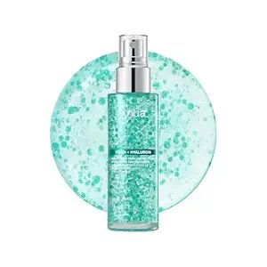ANUA PDRN Collagen Glow Facial Serum Spray bottle with a silver spray pump