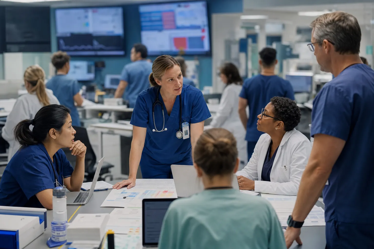 Healthcare leaders planning go-live readiness and decision pathways