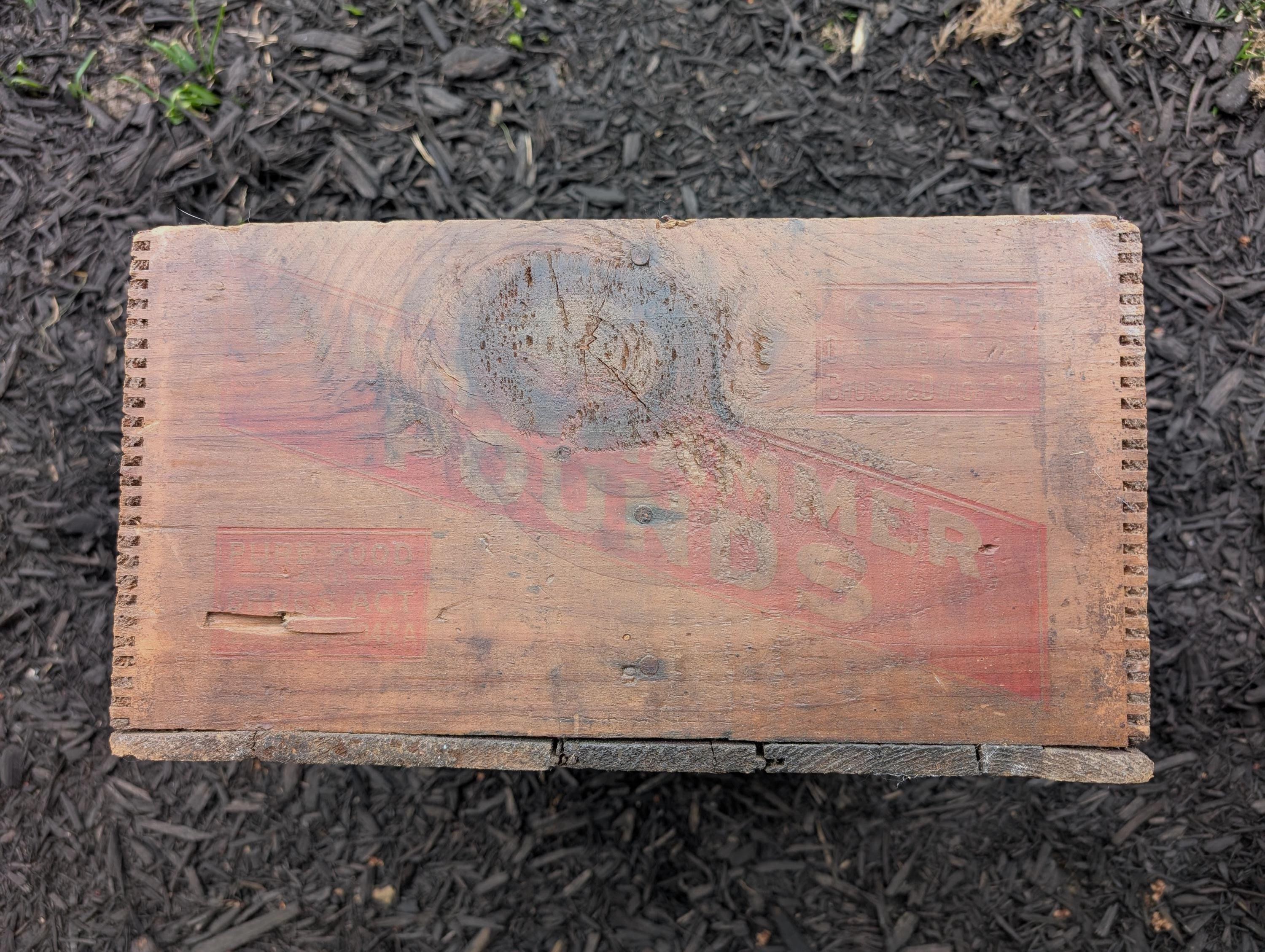 Arm & Hammer Soda Divided Wood Crate, view 8