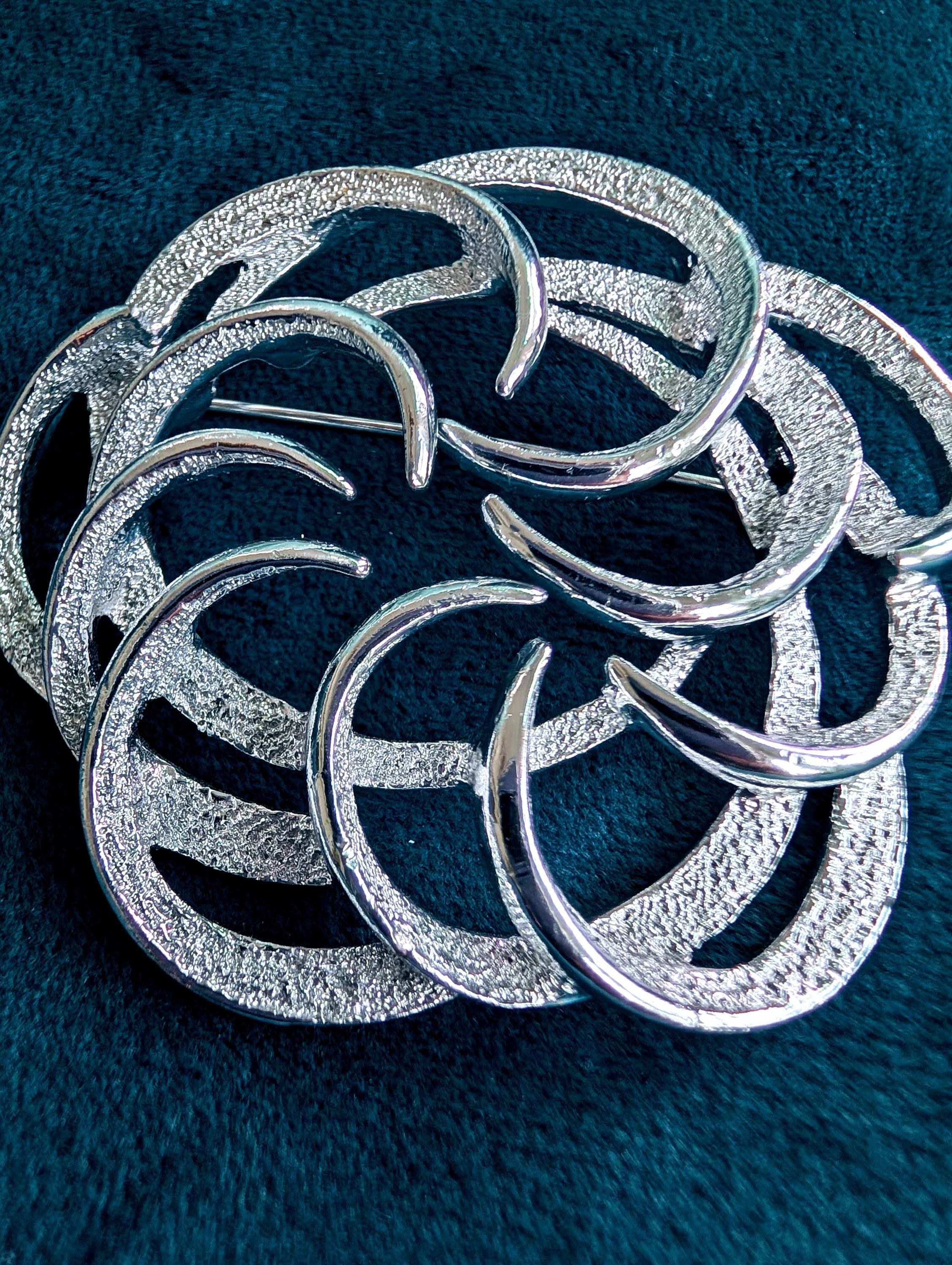 Brooch and Clip Earrings Set by Sarah Coventry, view 3