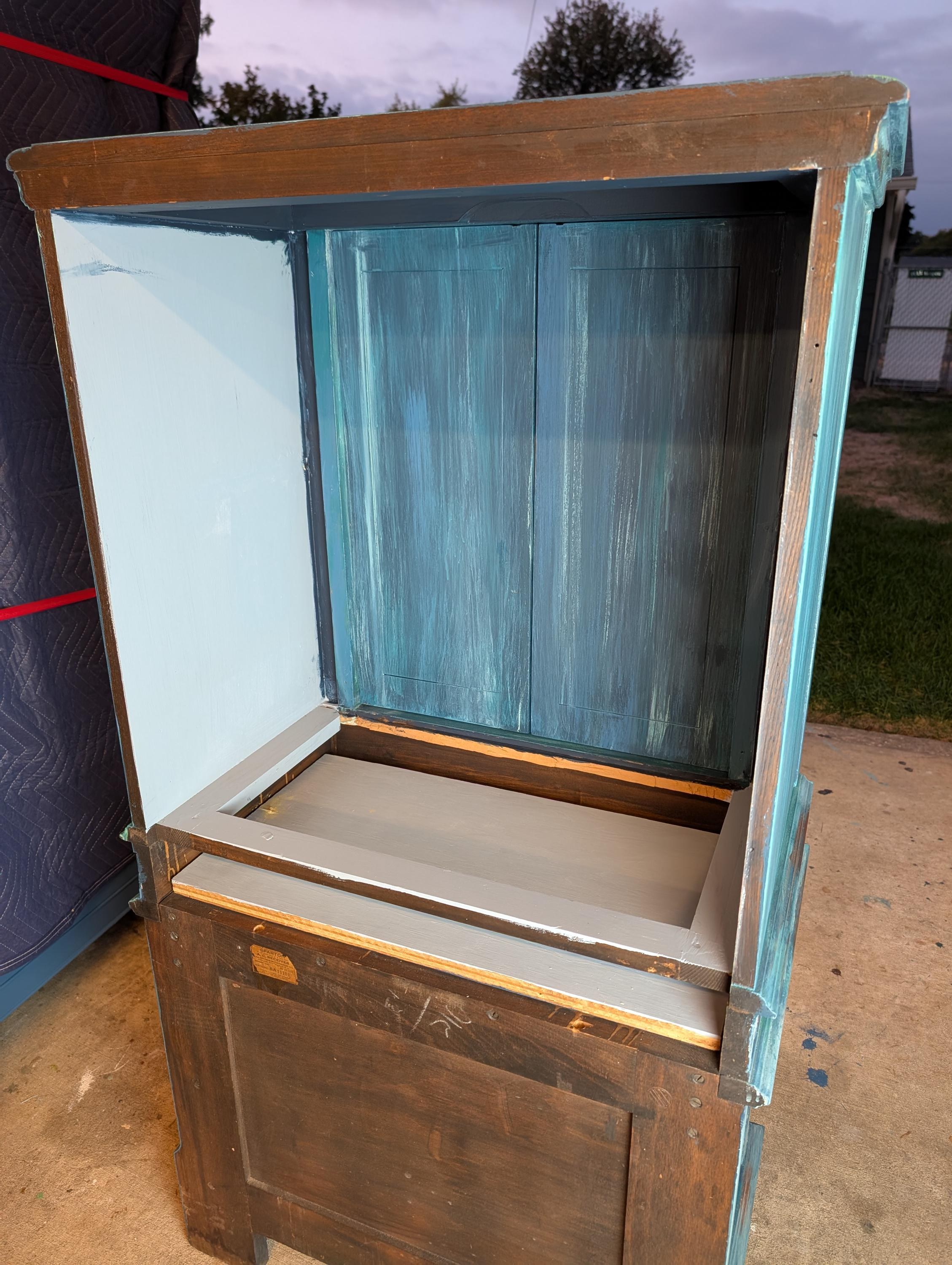 CUSTOM ORDER *OPTION: Radio Cabinet Dry Bar, Storage, view 12