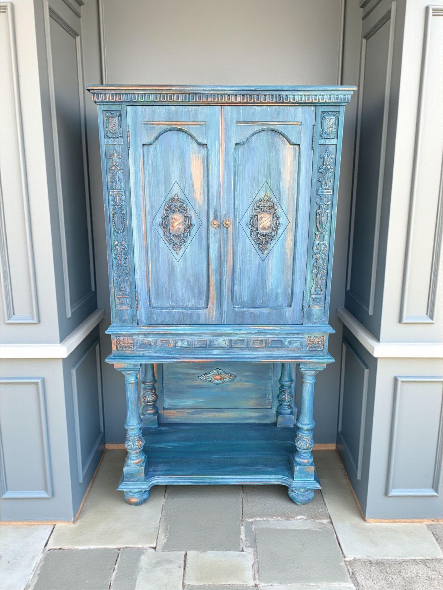 CUSTOM ORDER *OPTION: Radio Cabinet Dry Bar, Storage, view 3