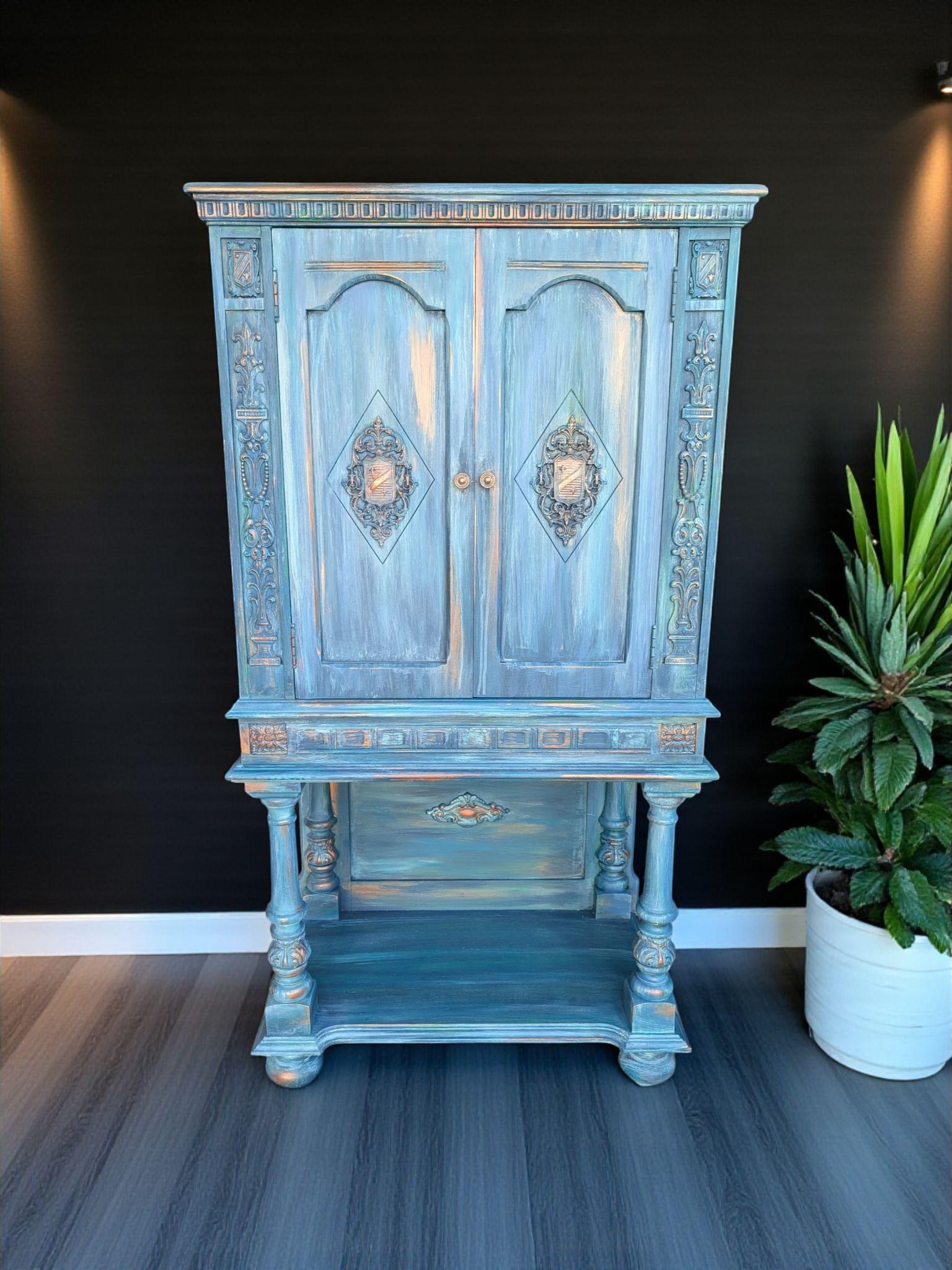 CUSTOM ORDER *OPTION: Radio Cabinet Dry Bar, Storage, view 7