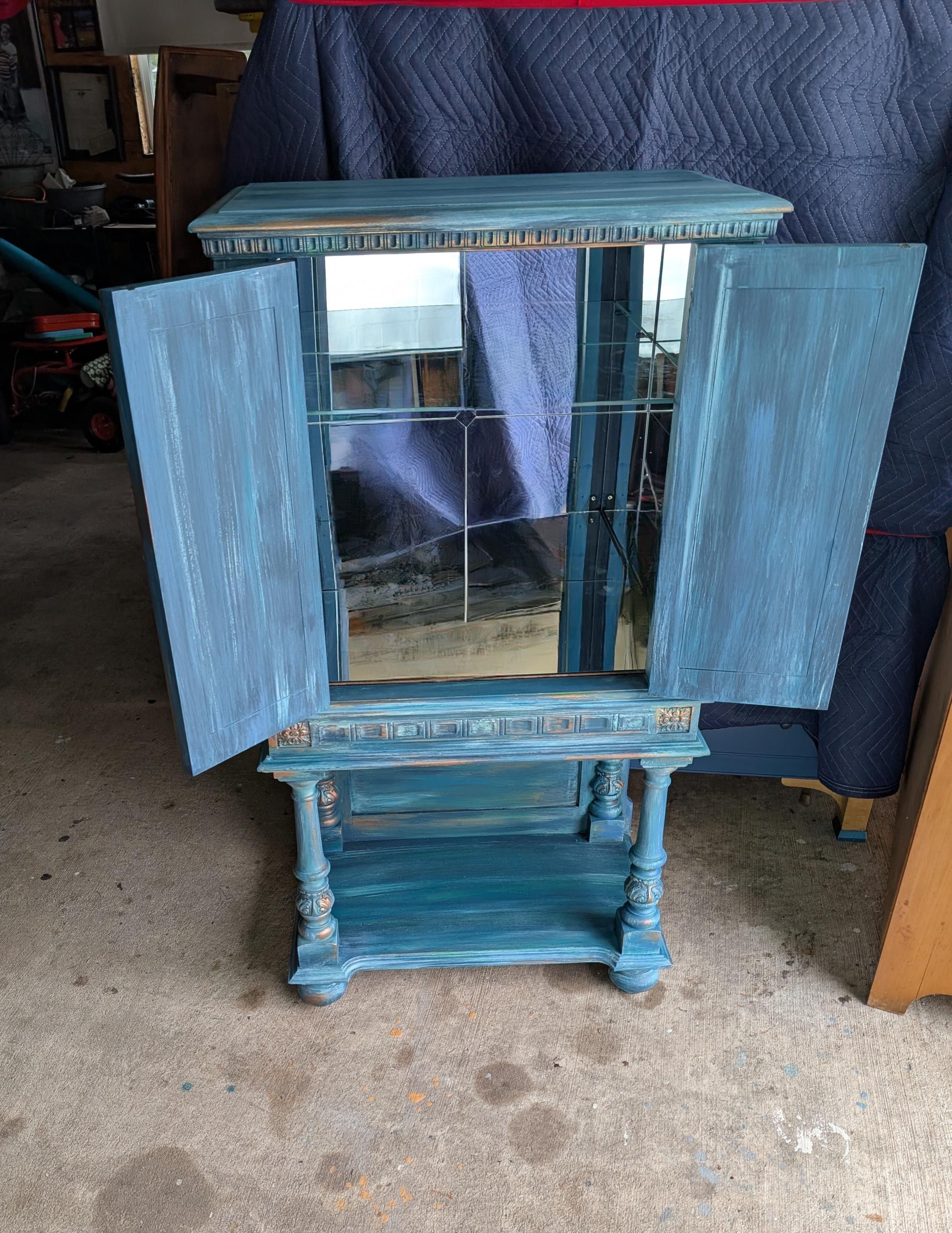 CUSTOM ORDER *OPTION: Radio Cabinet Dry Bar, Storage, view 8