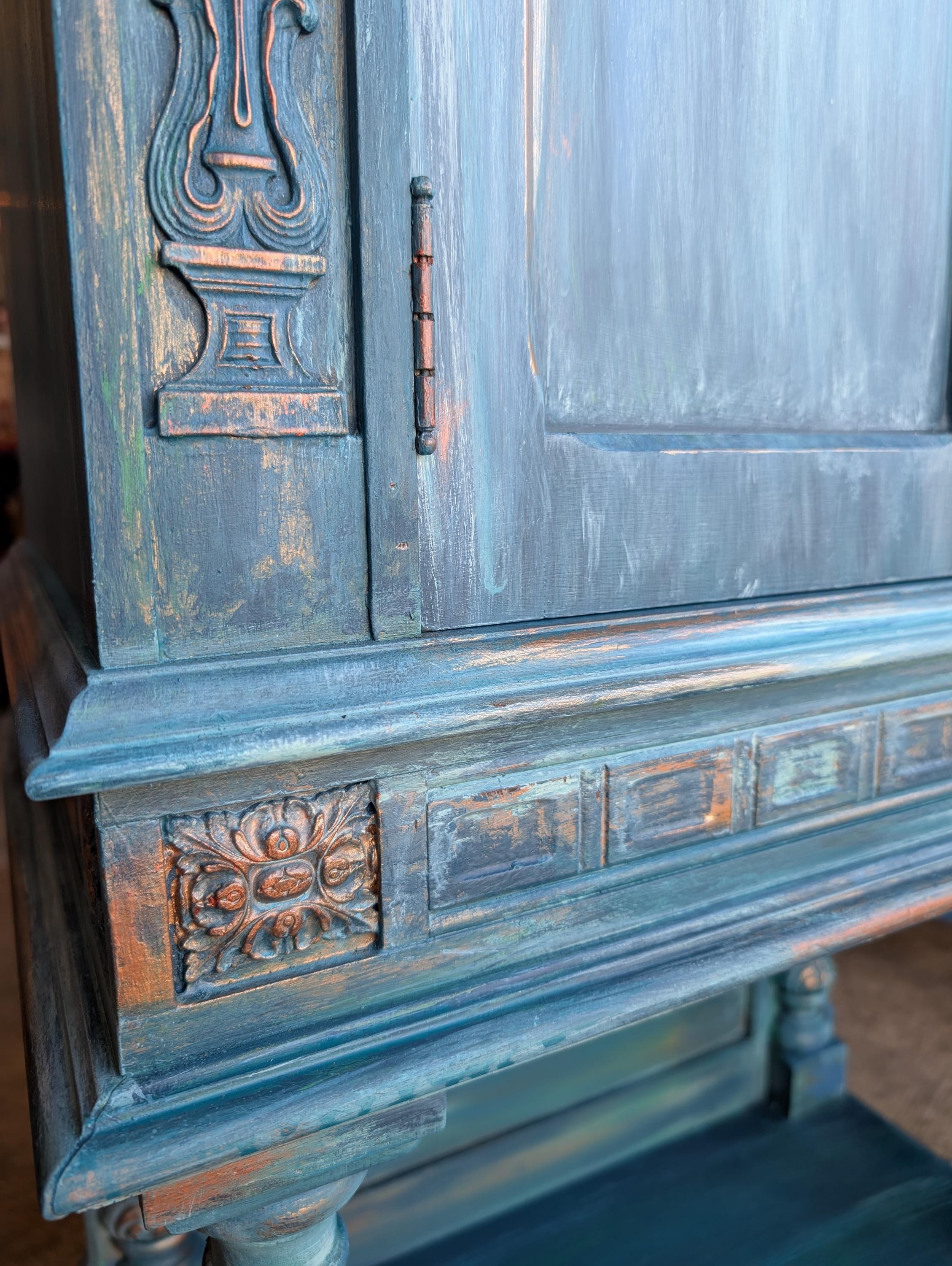 CUSTOM ORDER *OPTION: Radio Cabinet Dry Bar, Storage, view 9