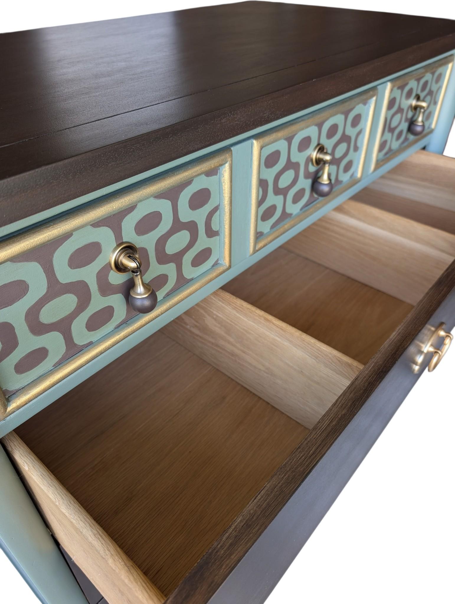 One-of-a-Kind Hand-Finished American of Martinsville Mid-Century Dresser., view 9