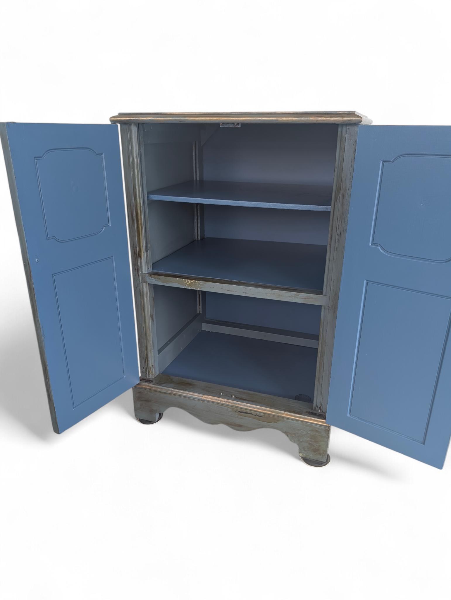 CUSTOM ORDER OPTION: French Monet Radio Cabinet, view 6