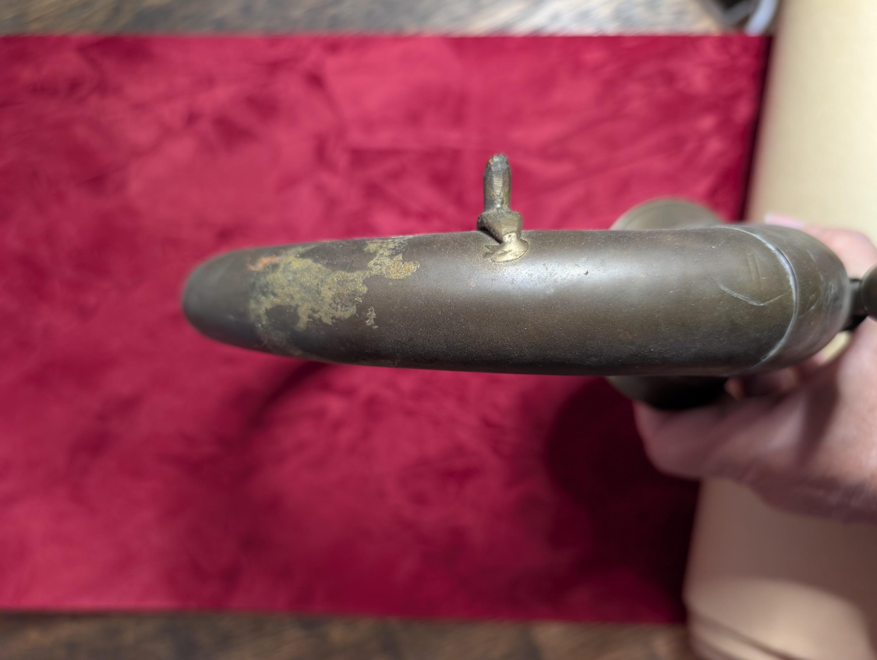 Antique Model T Ford Brass Horn, view 4