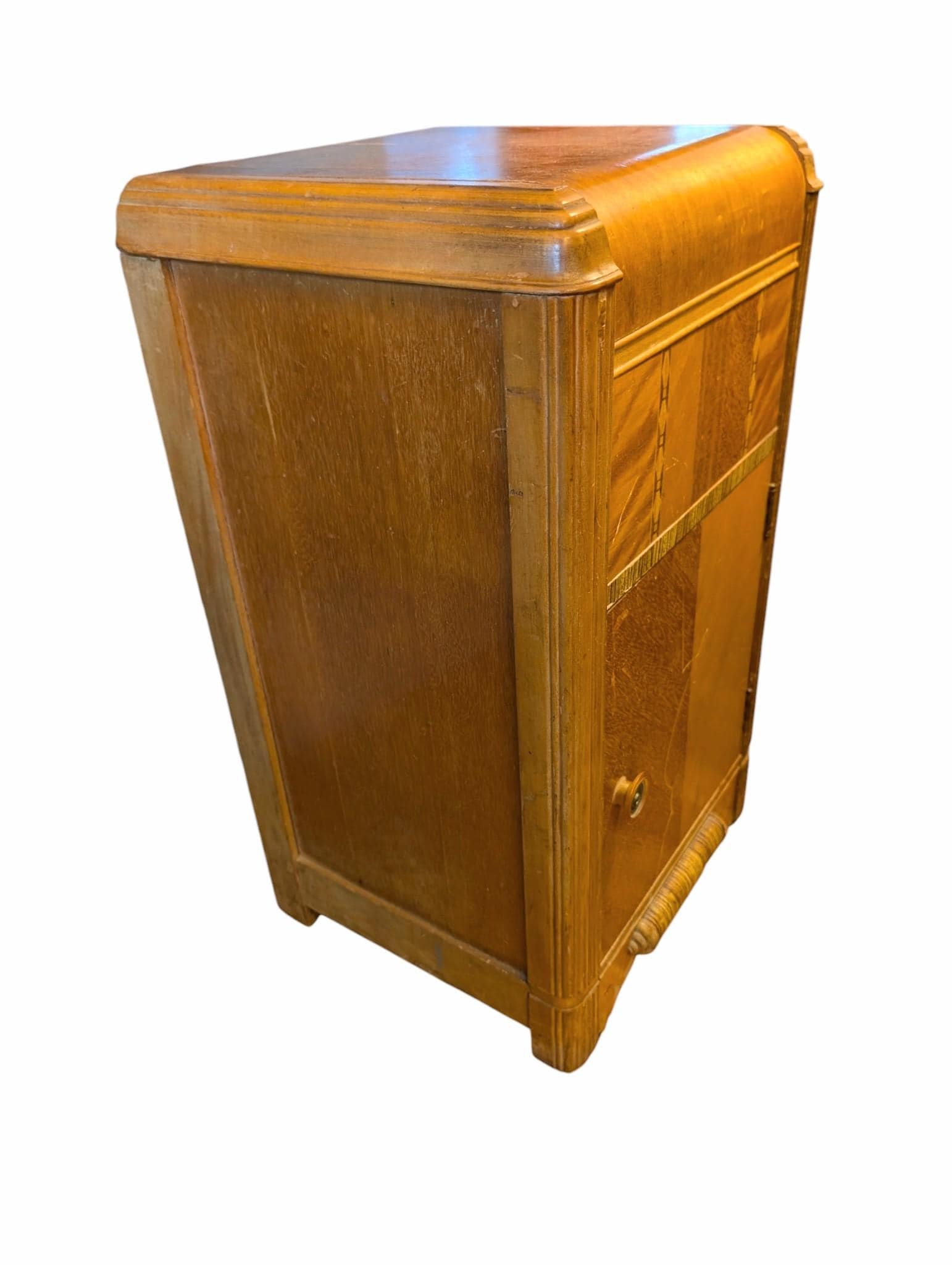 Art Deco Waterfall Nightstand, view 2