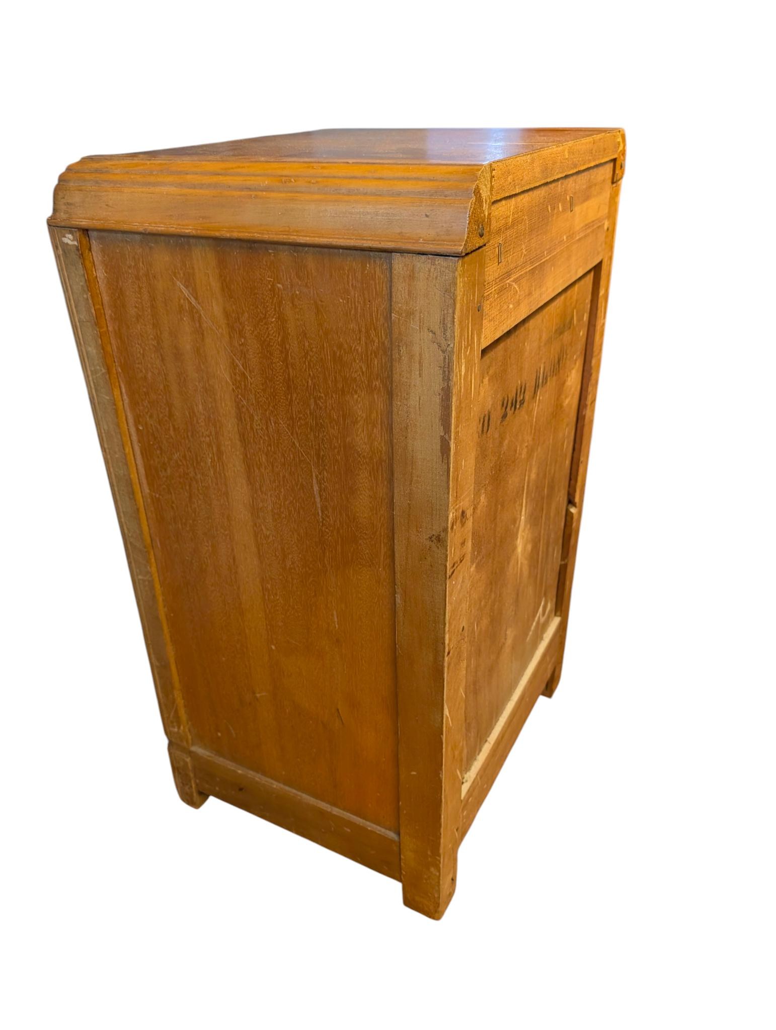 Art Deco Waterfall Nightstand, view 3