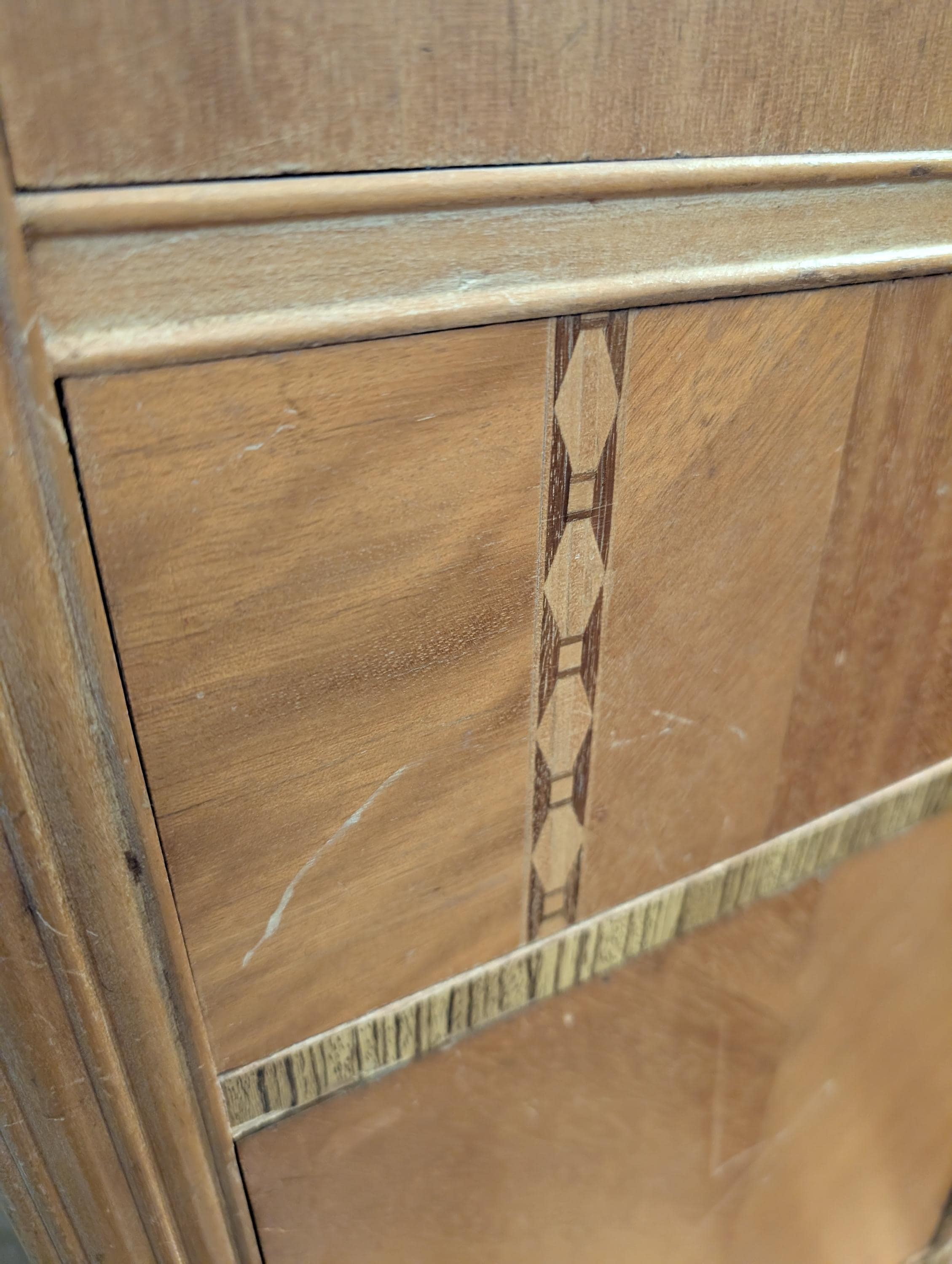 Art Deco Waterfall Nightstand, view 5