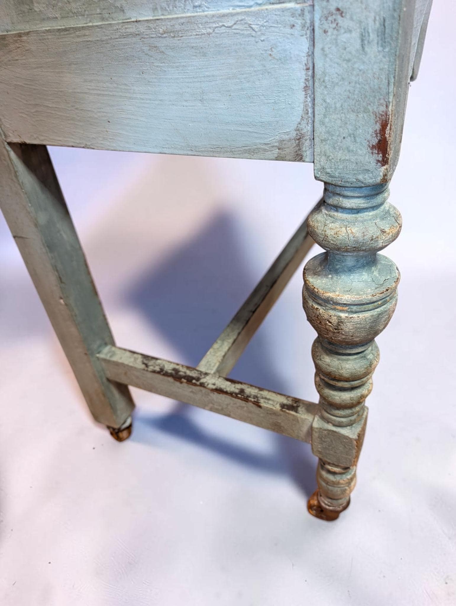 Antique French Cottage Display Cabinet, view 5