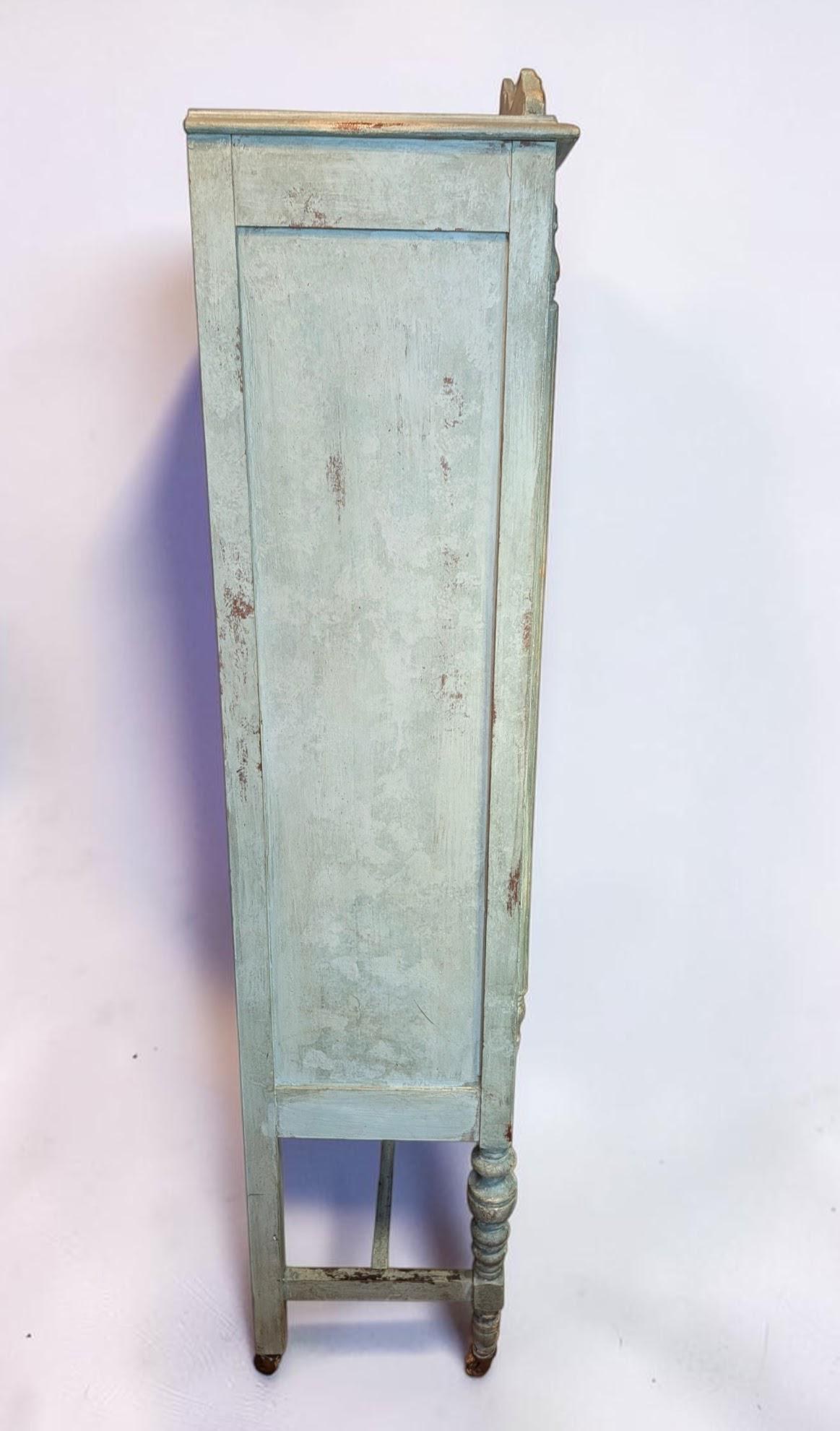 Antique French Cottage Display Cabinet, view 6