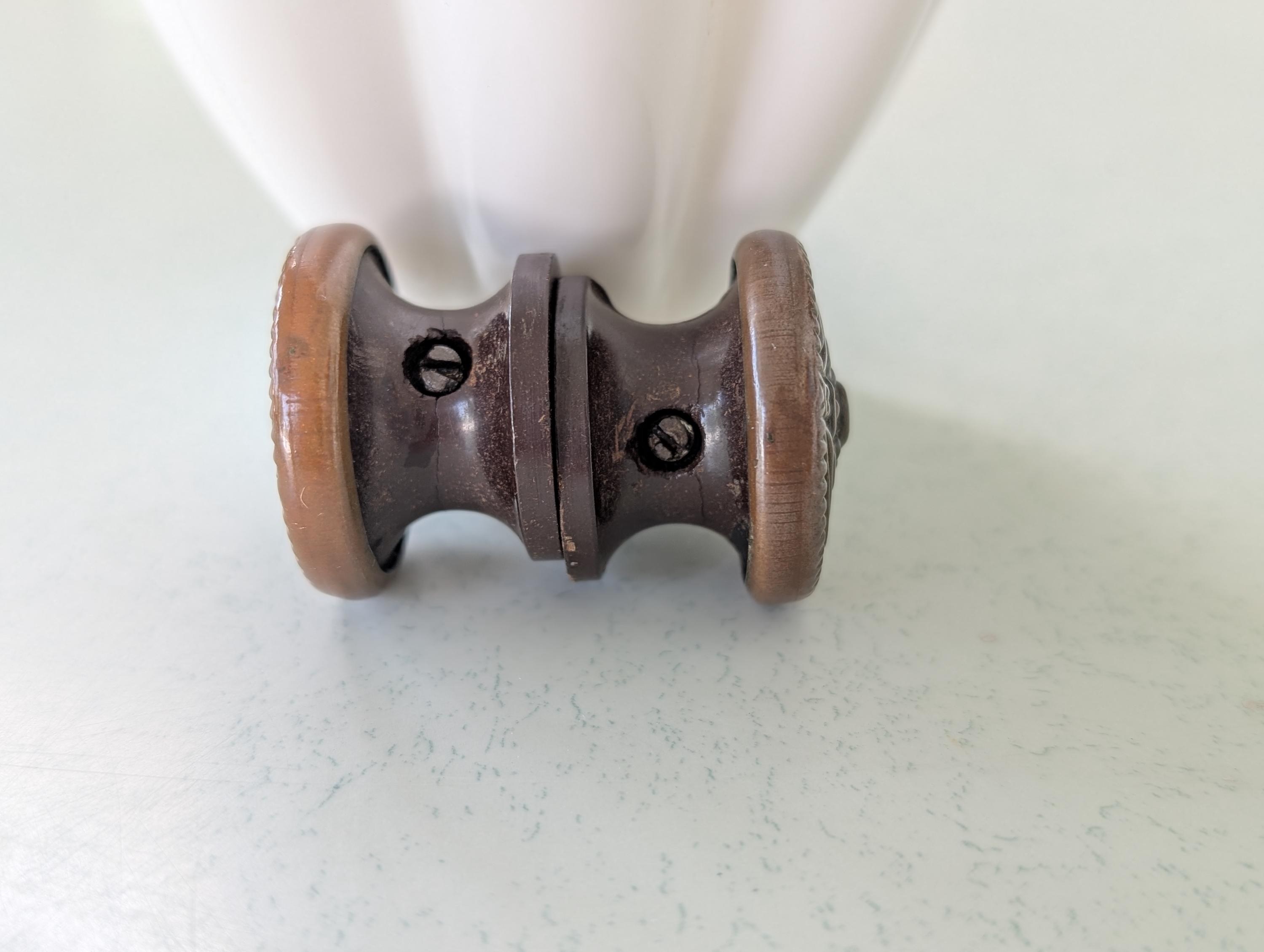 Original Majestic Radio Knobs – Matched Pair – 1929–1932 Console Radio Controls, view 3