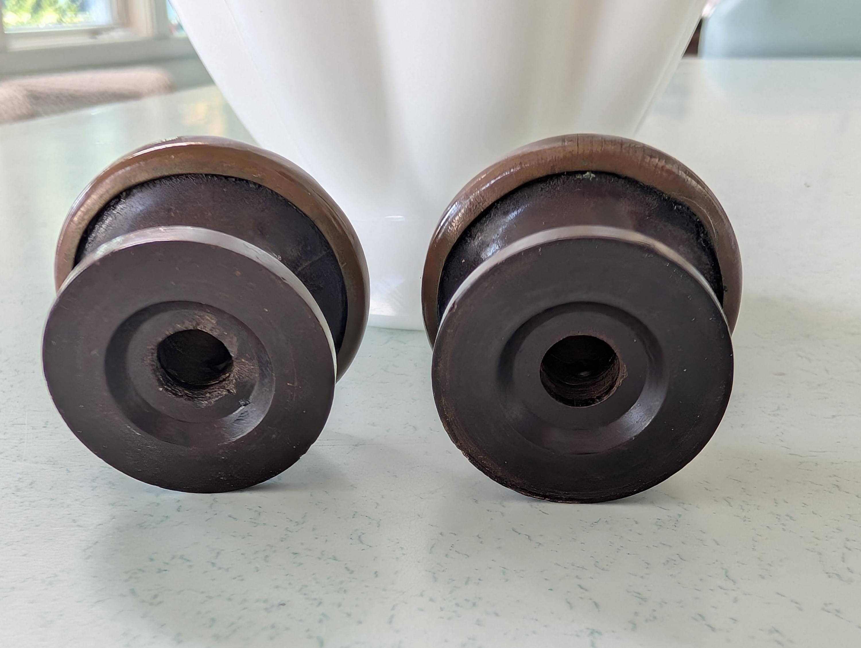Original Majestic Radio Knobs – Matched Pair – 1929–1932 Console Radio Controls, view 5