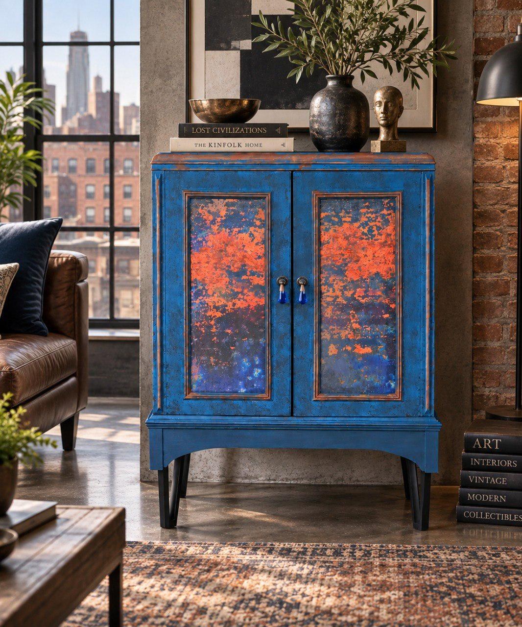 Antique Victor Electrola Cabinet — Artistically Reimagined