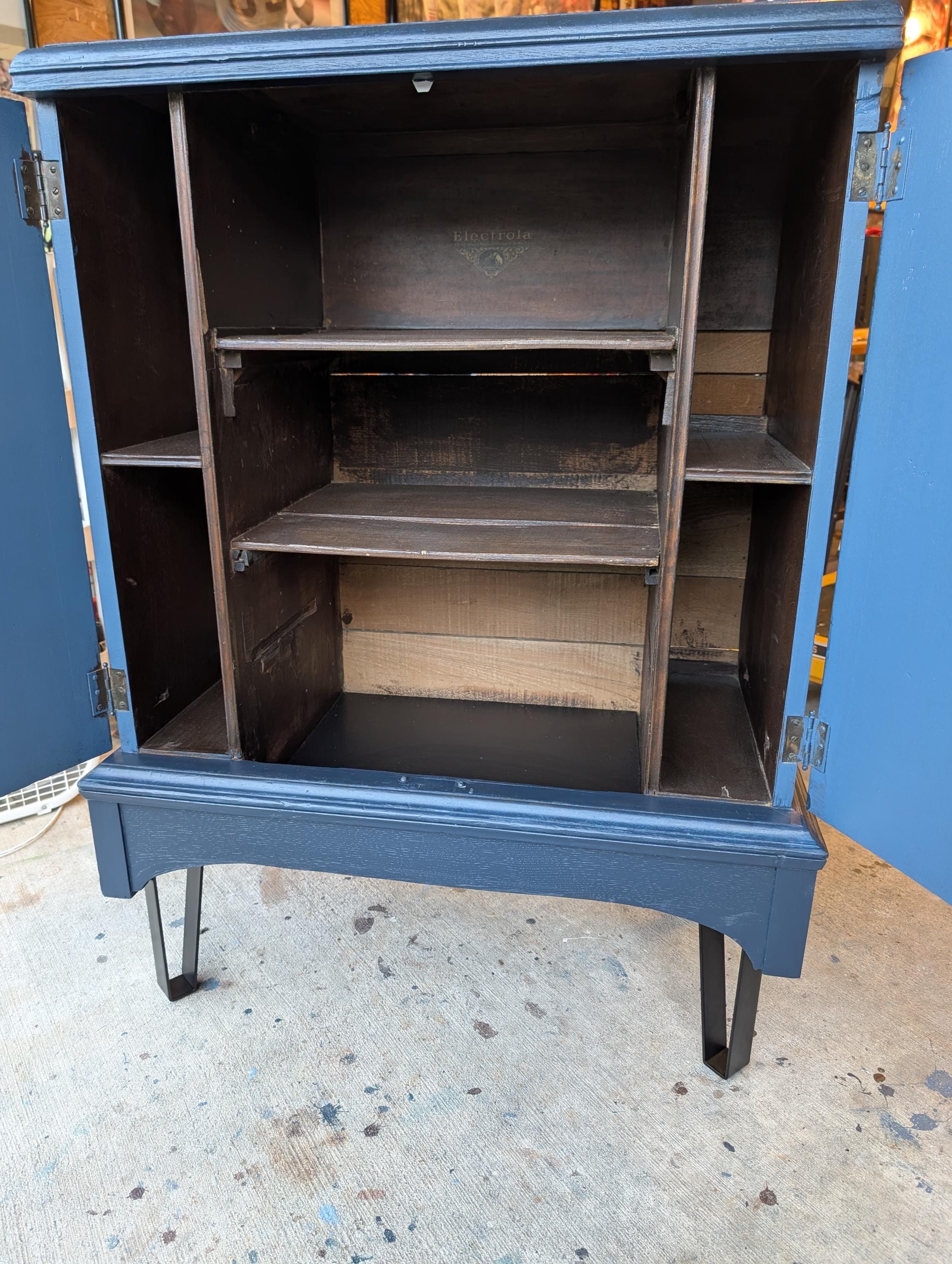 Antique Victor Electrola Cabinet — Artistically Reimagined, view 2