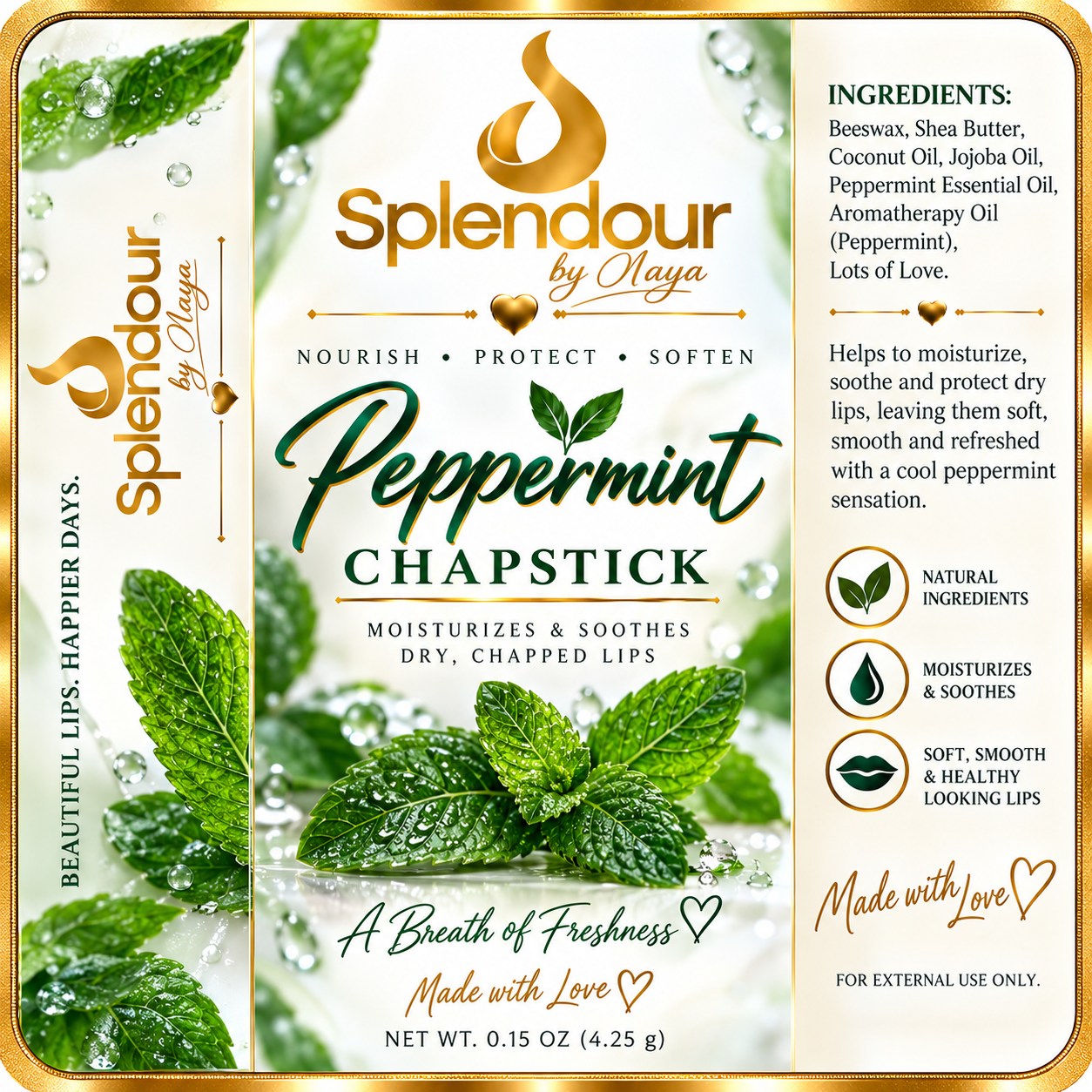 Peppermint Chapstick by Splendour By NaYa