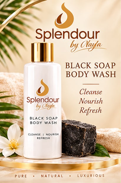 Clean product photo of Black Soap Body Wash