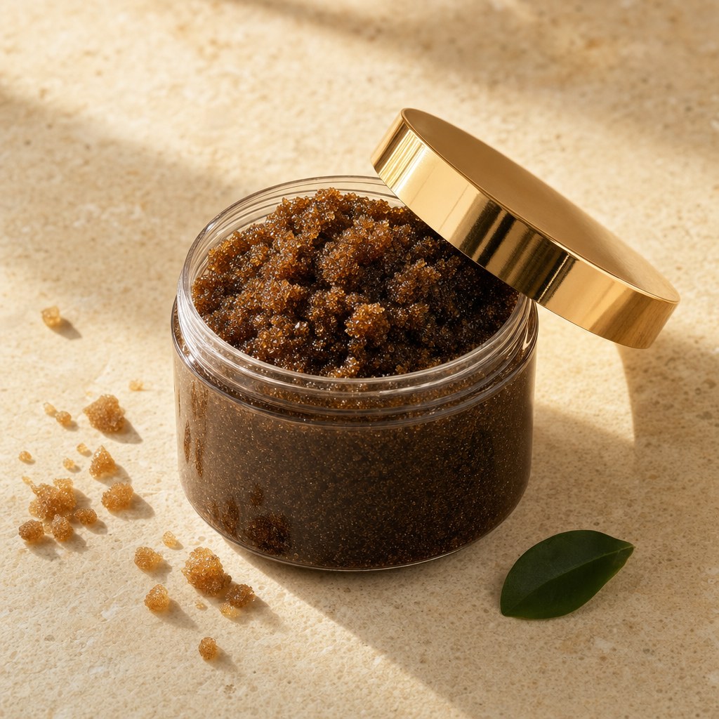Clean product photo of Brown Sugar Body Scrub