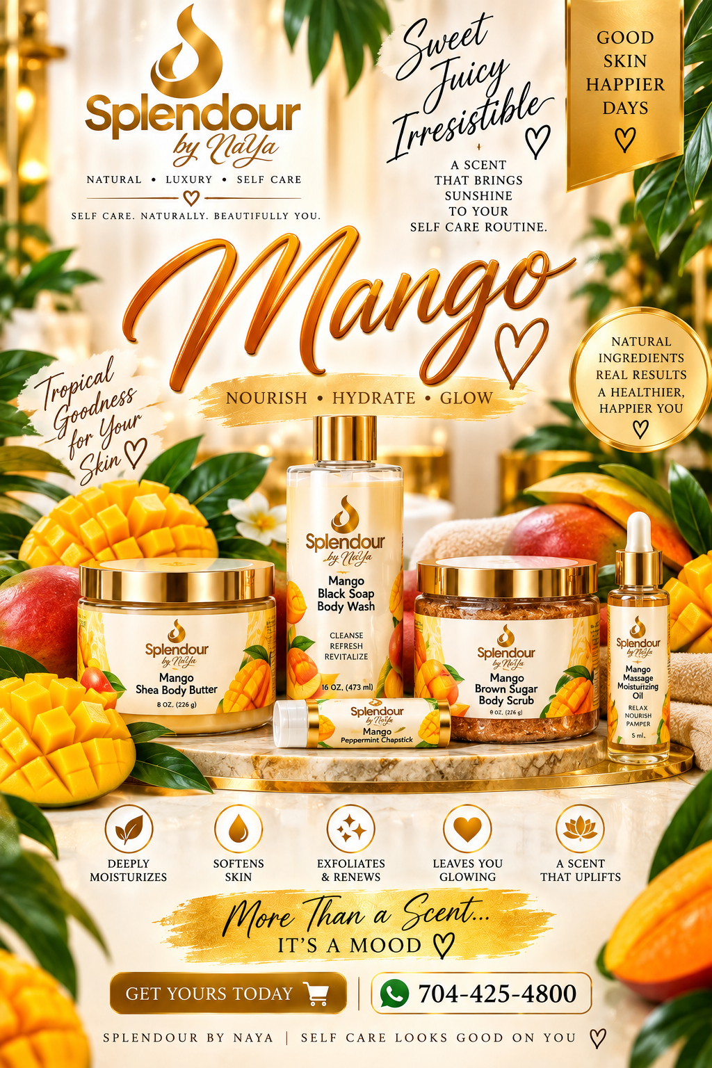 Mango scent collection by Splendour By NaYa