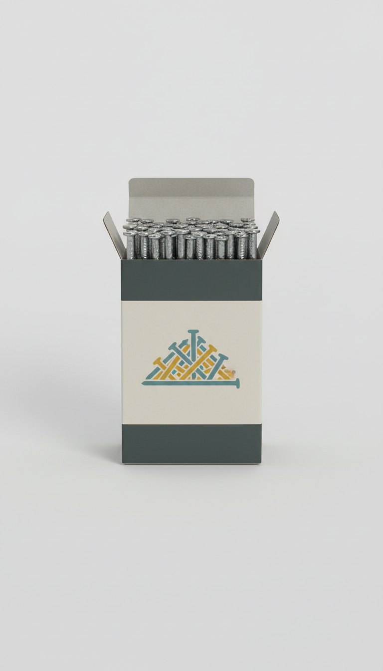 Galvanized Roofing Nails — 5 lb Box
