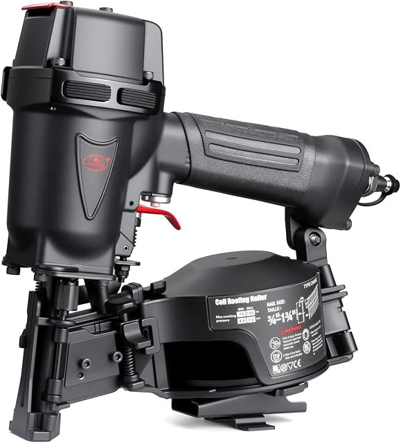 Coil Roofing Nailer 15-Degree — Pneumatic
