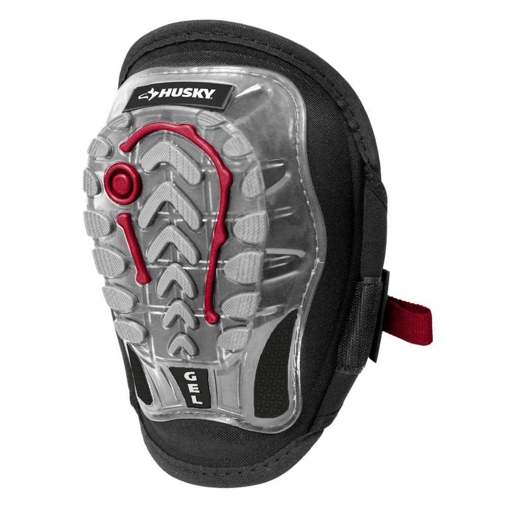 Gel Knee Pads — Hard Cap, No-Slip Straps
