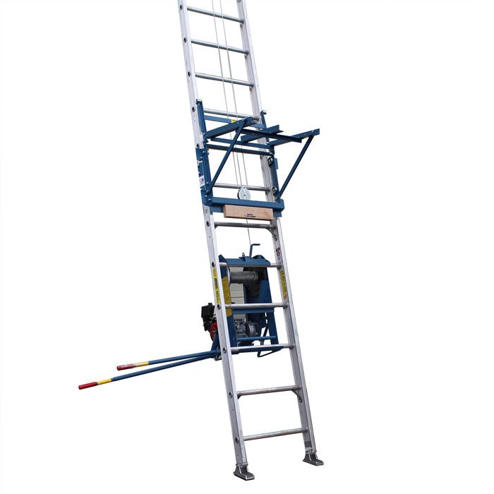 Ladder Hoist — 400 lb Platform Hoist System