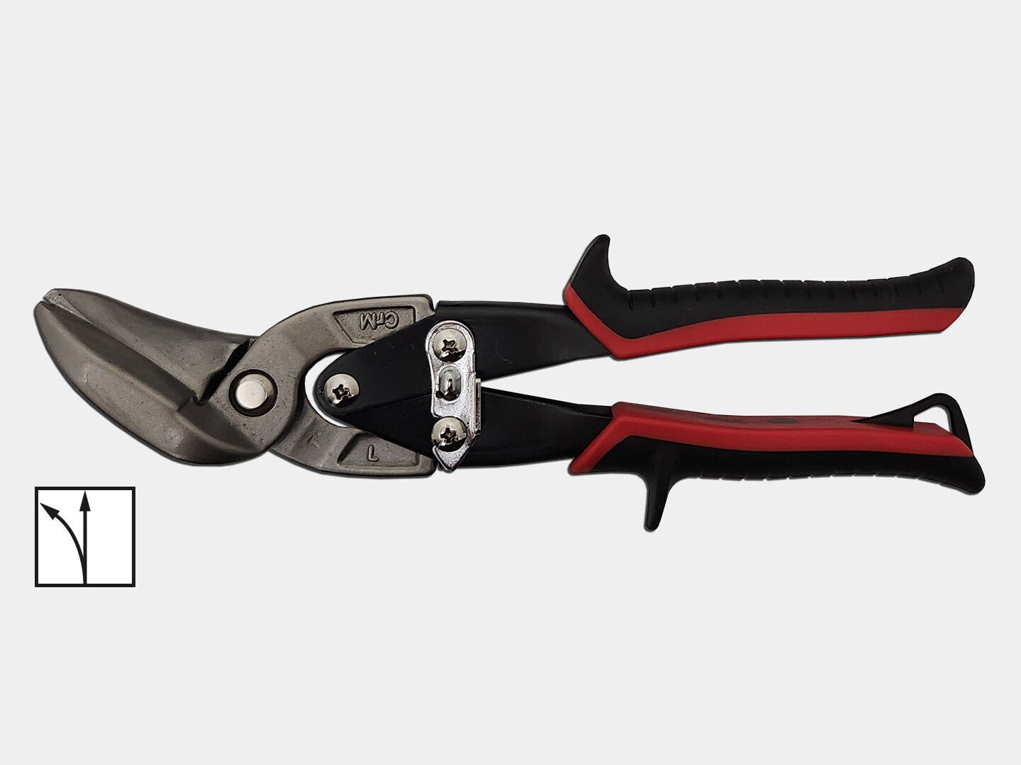 Offset Aviation Snips — Long-Cut Metal Shears