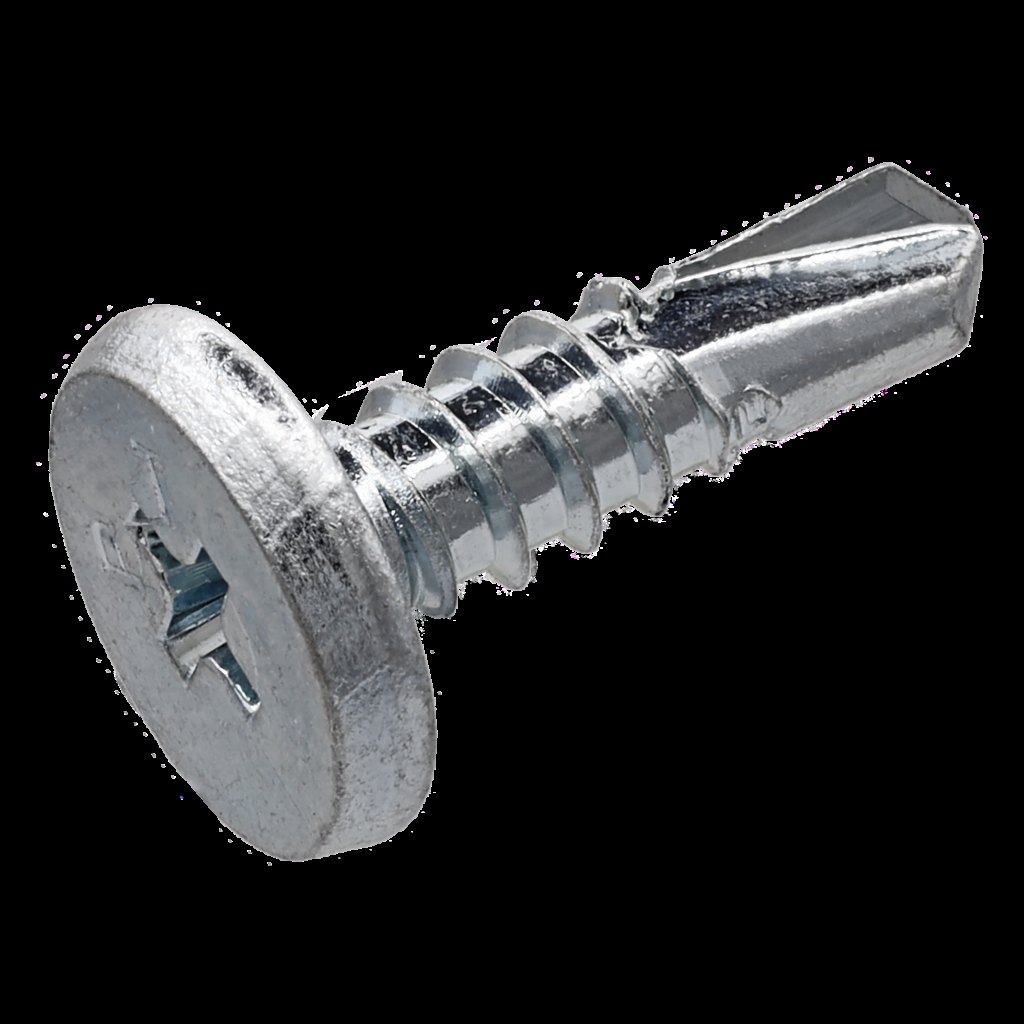 Pancake-Head Roofing Screws — 2000 Count