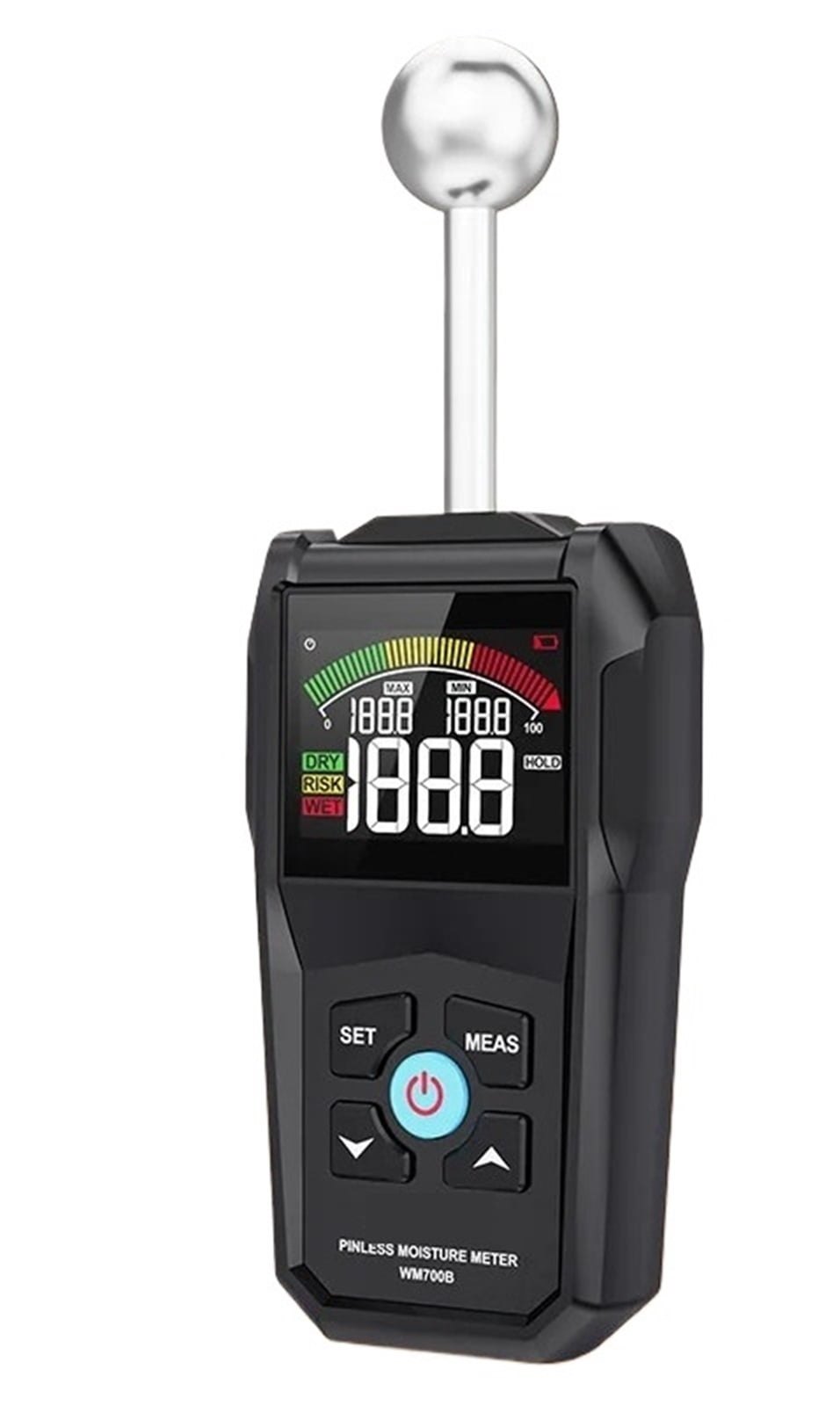 Pinless Moisture Meter — Non-Destructive Scan
