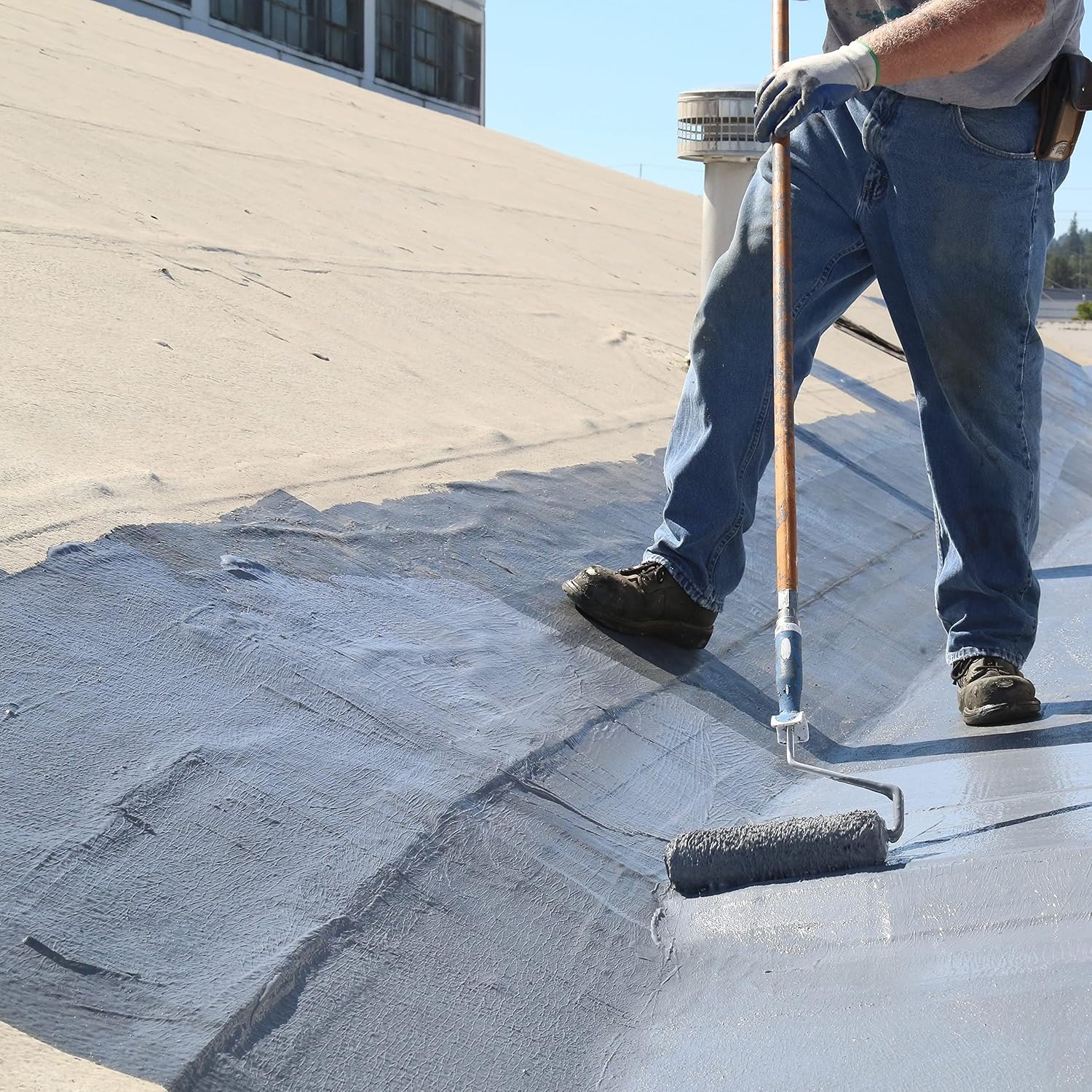 Pitch Pan Sealer Kit — Pourable Filler & Sleeve