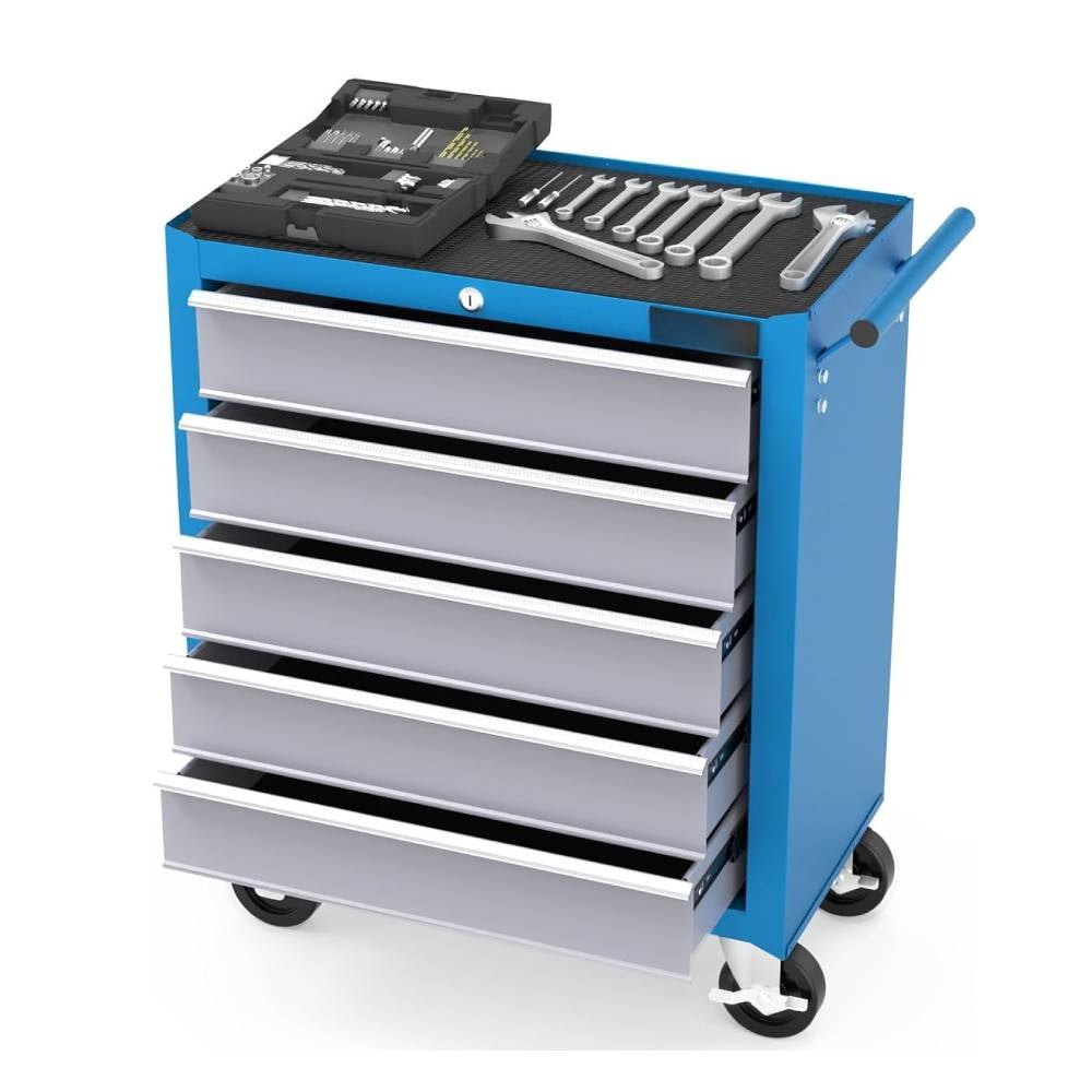 Rolling Tool Chest — Locking Drawers, Jobsite Wheels