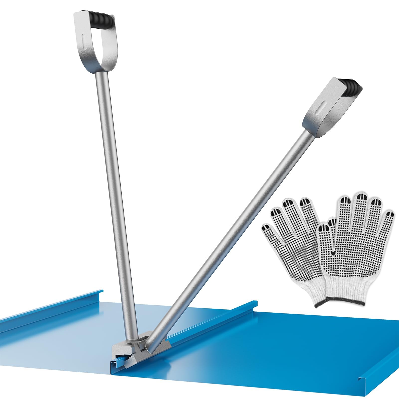 Standing-Seam Hand Seamer Set — 3in First & Second Stage