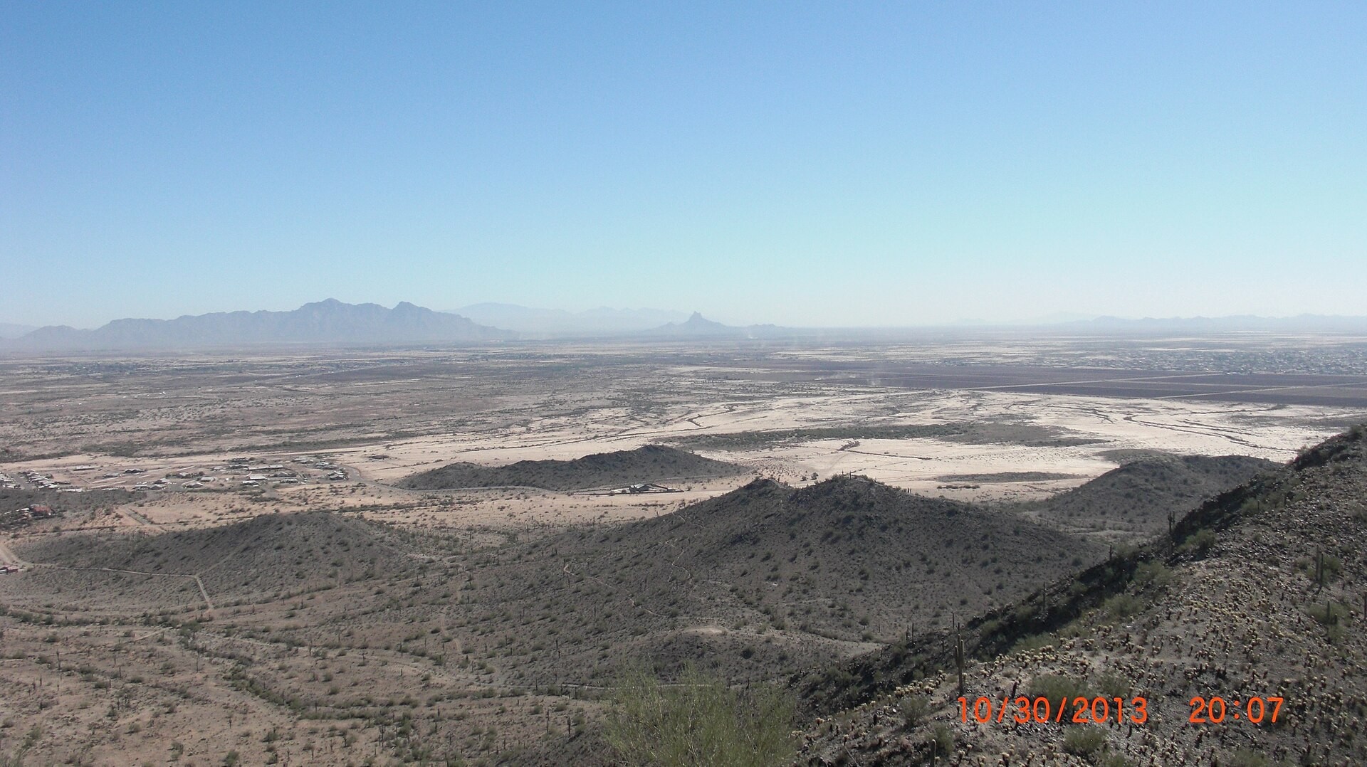 The view from Casa Grande Mountain