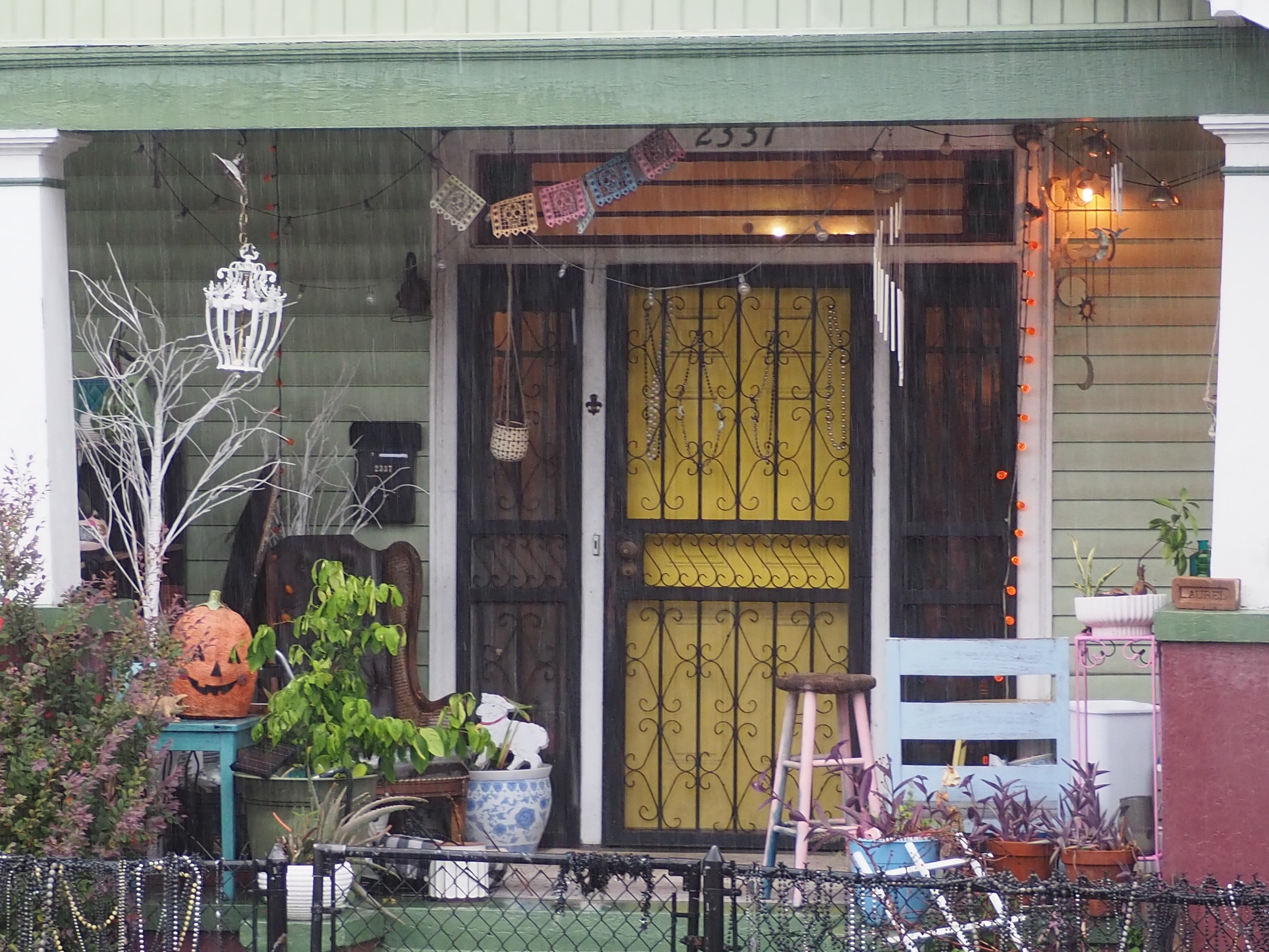 New Orleans October 2024 - Pumpkin porch