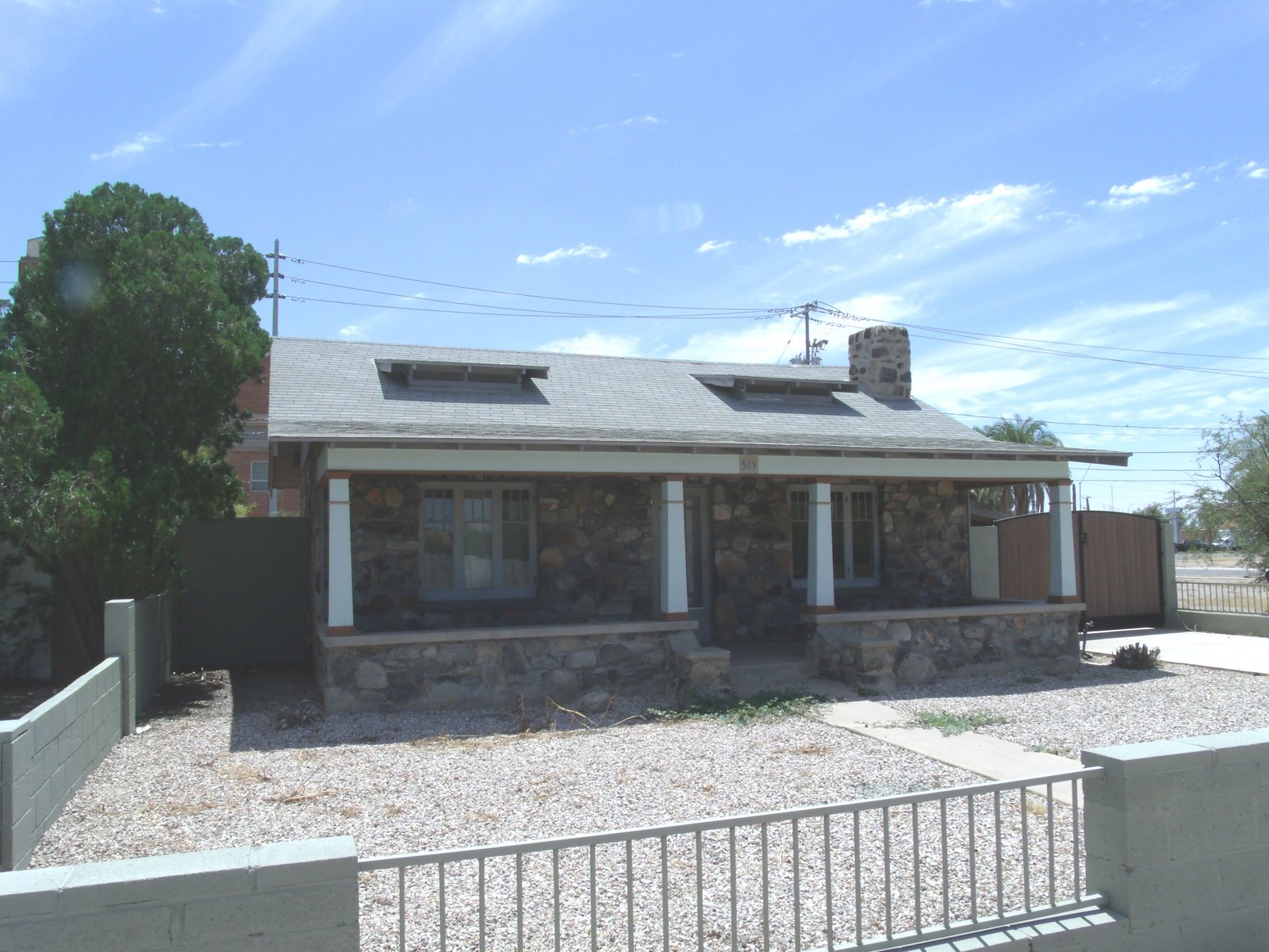 Historic Stone Bungalow in Casa Grande, Arizona