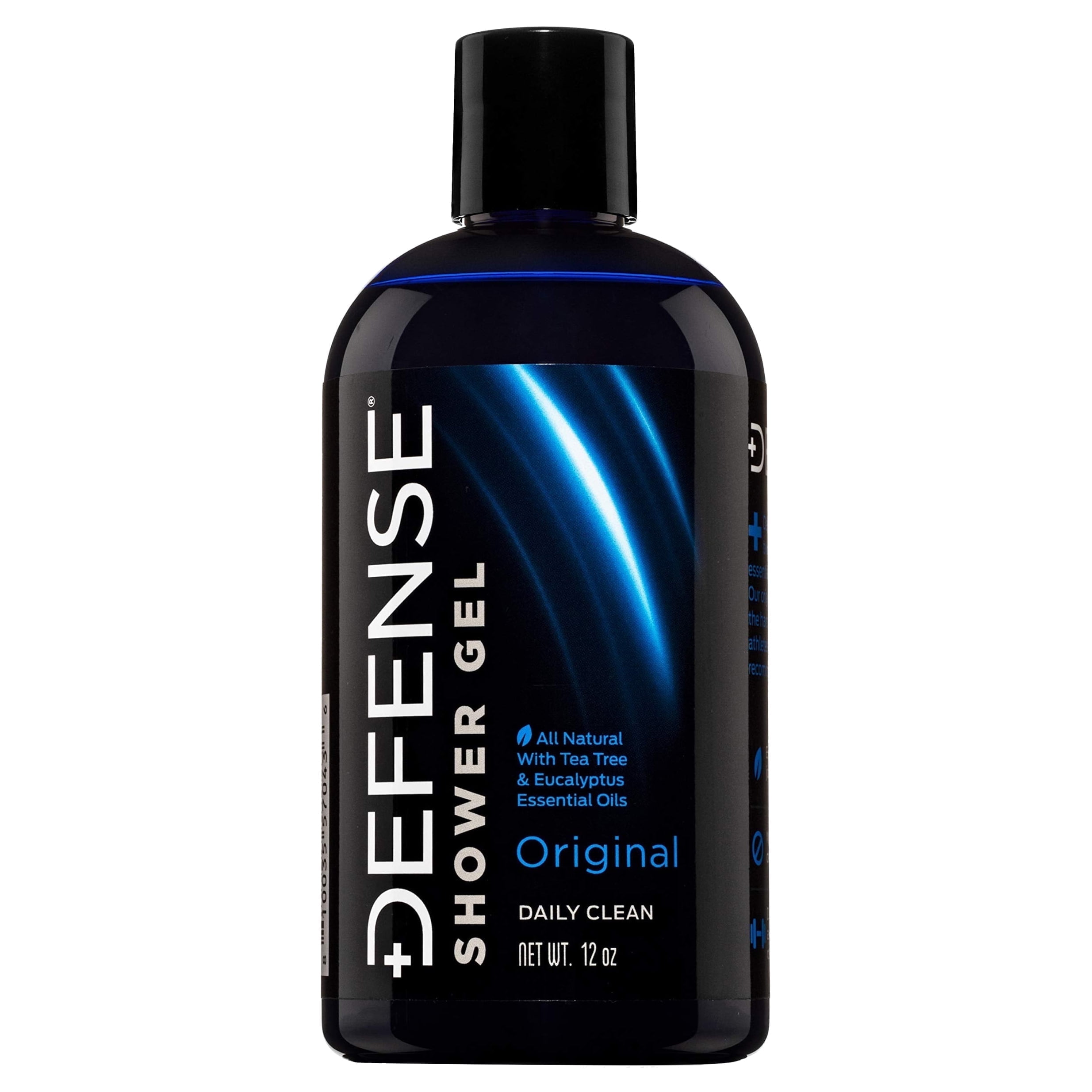 Defense organic tea tree and eucalyptus shower gel