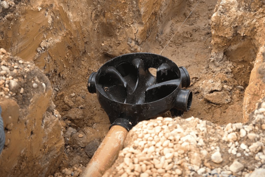Downspouts & underground drainage