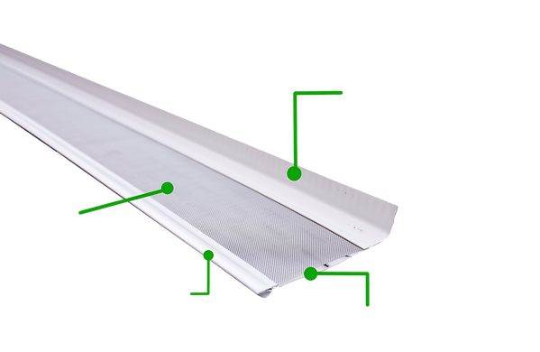 Micromesh gutter guards
