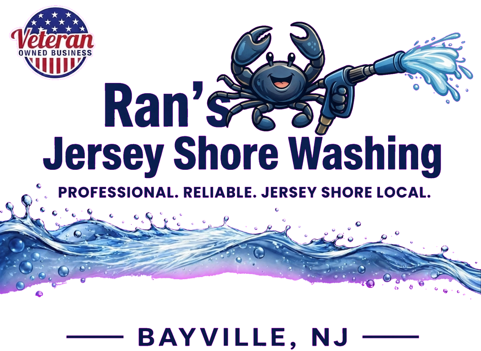 Ran's Jersey Shore Washing logo