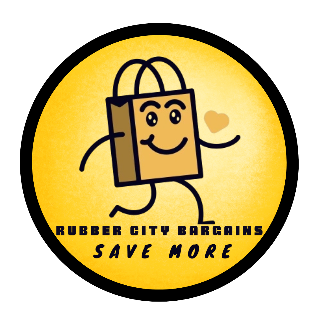 Rubber City Bargains logo