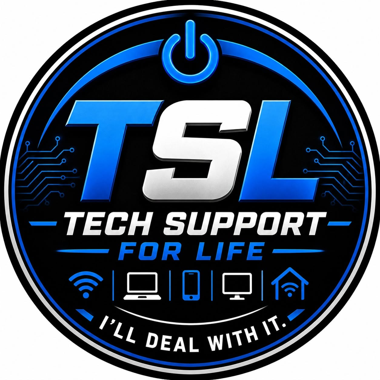 Tech Support for Life logo